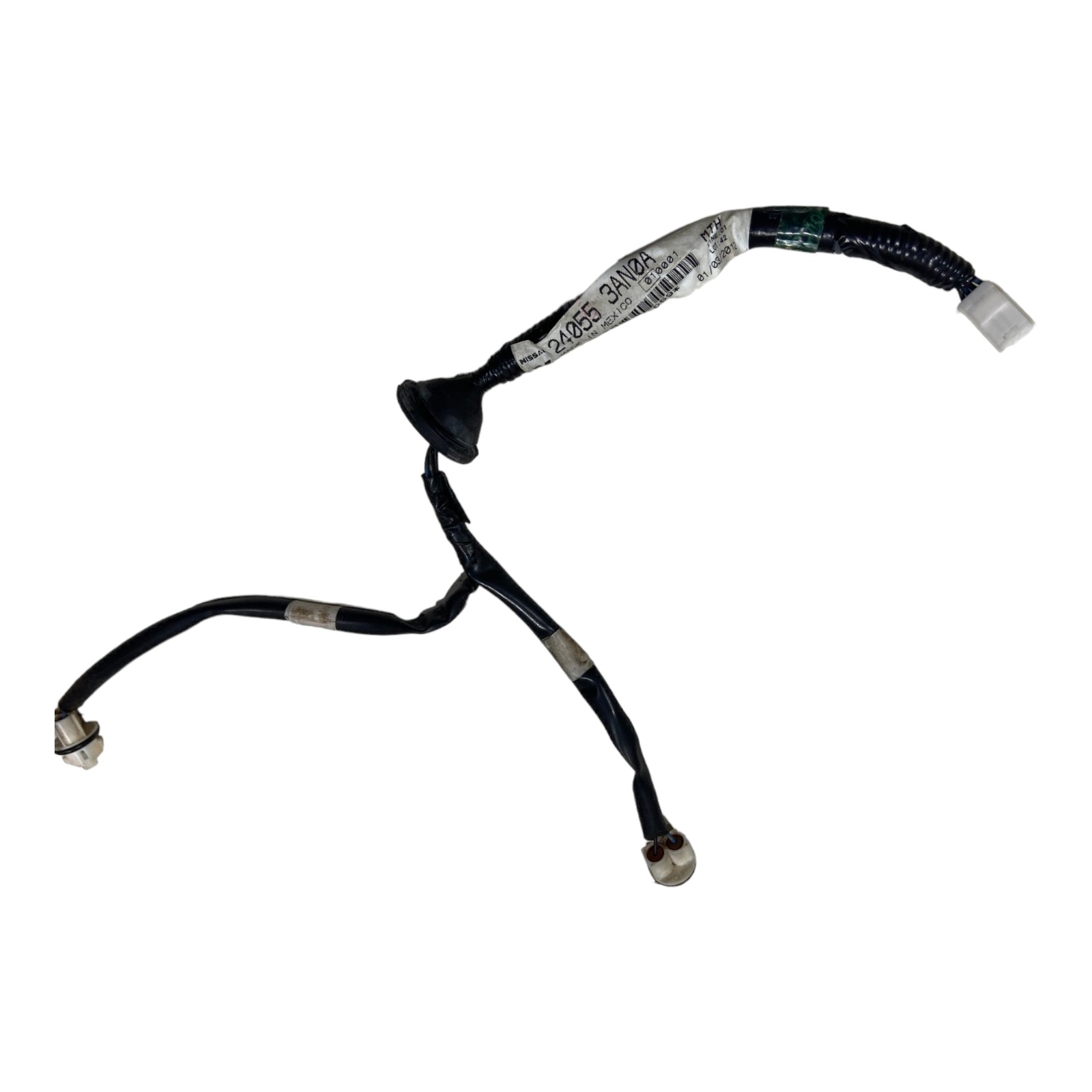 Chicote Conector Plug Luz De Placa Nissan Versa Original 3