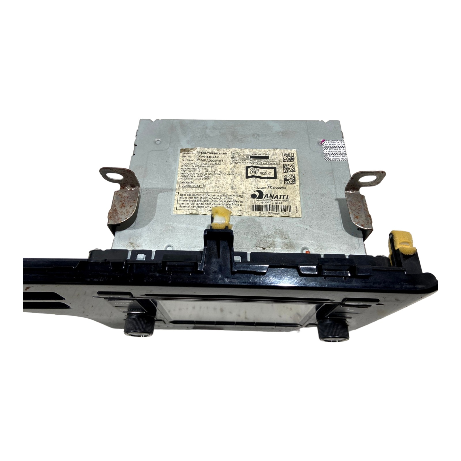 Central Multimídia Som Honda New Fit 2016 A 2020 Original 10
