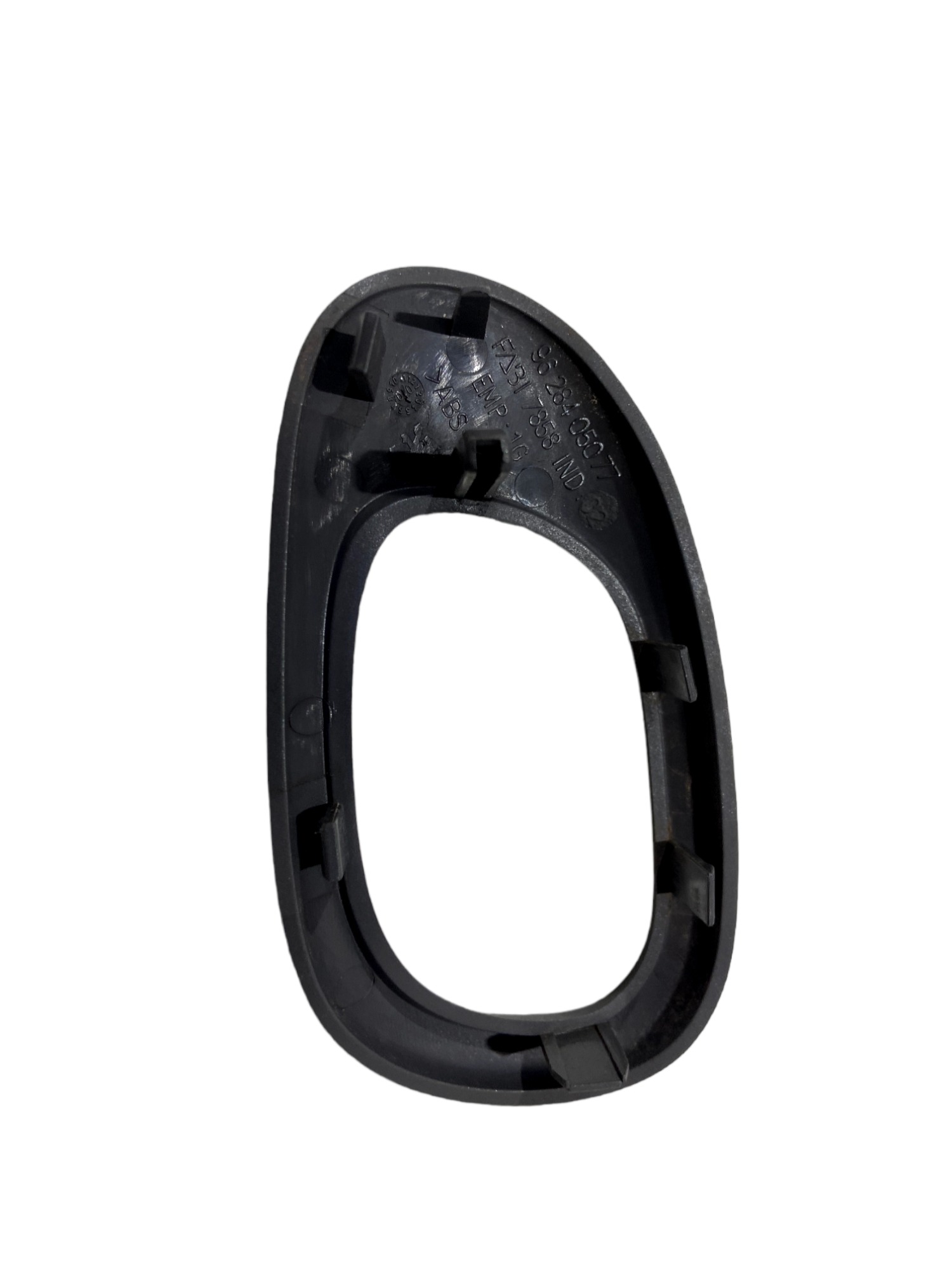 Moldura Maçaneta Interna Tras Diant Esquerda Peugeot 206  Preto Dianteira/traseira 5