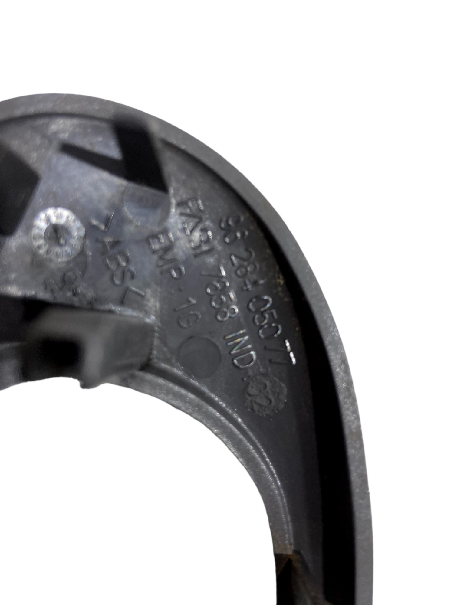 Moldura Maçaneta Interna Tras Diant Esquerda Peugeot 206  Preto Dianteira/traseira 3