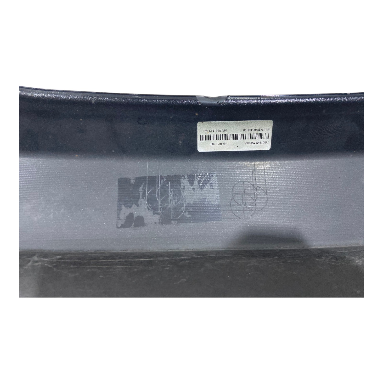 Parachoque Traseiro Honda New Fit 2017 Original *detalhe* 7