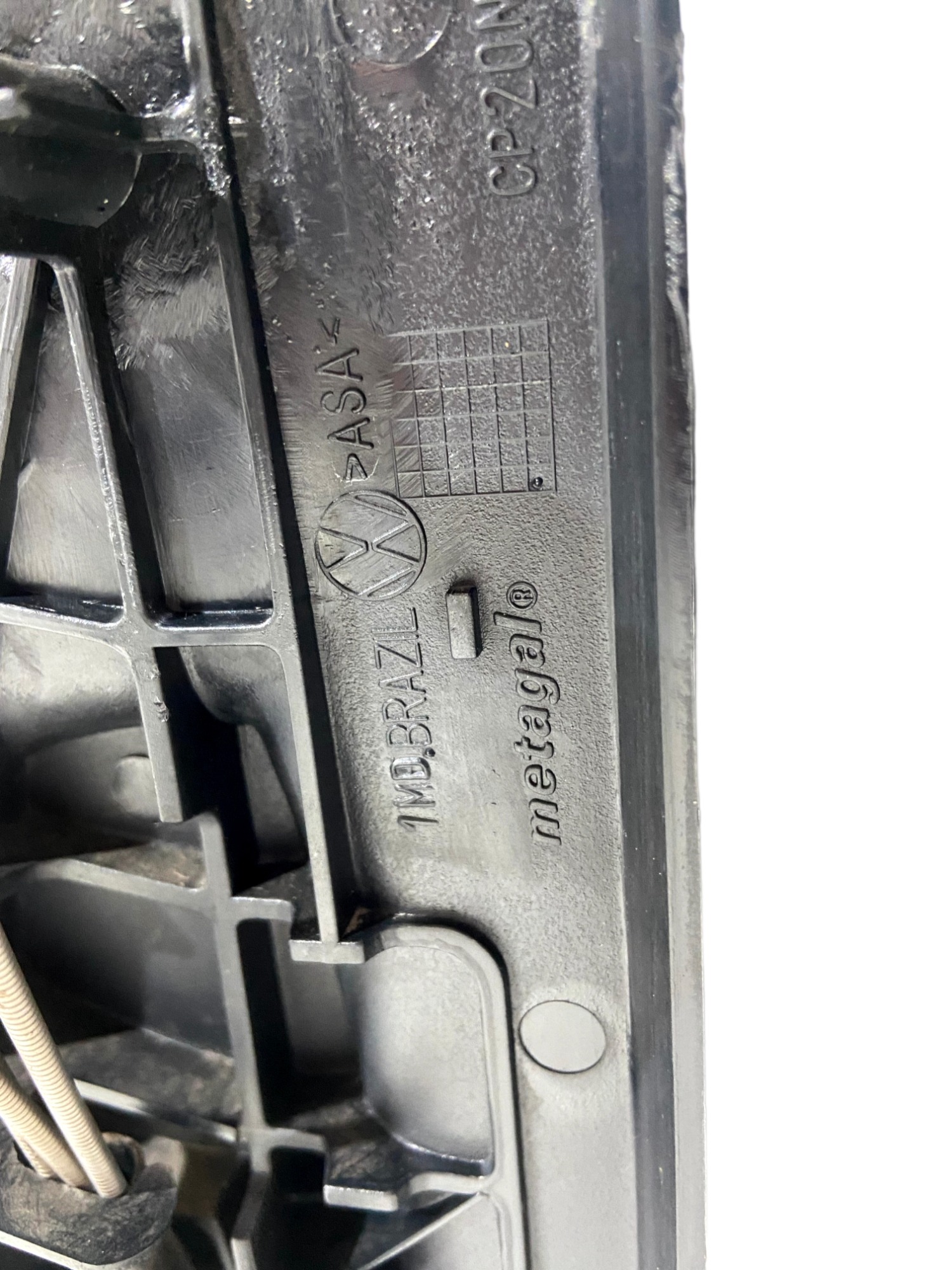 Retrovisor Manual Externo Direito Vw Fox 04 A10 4