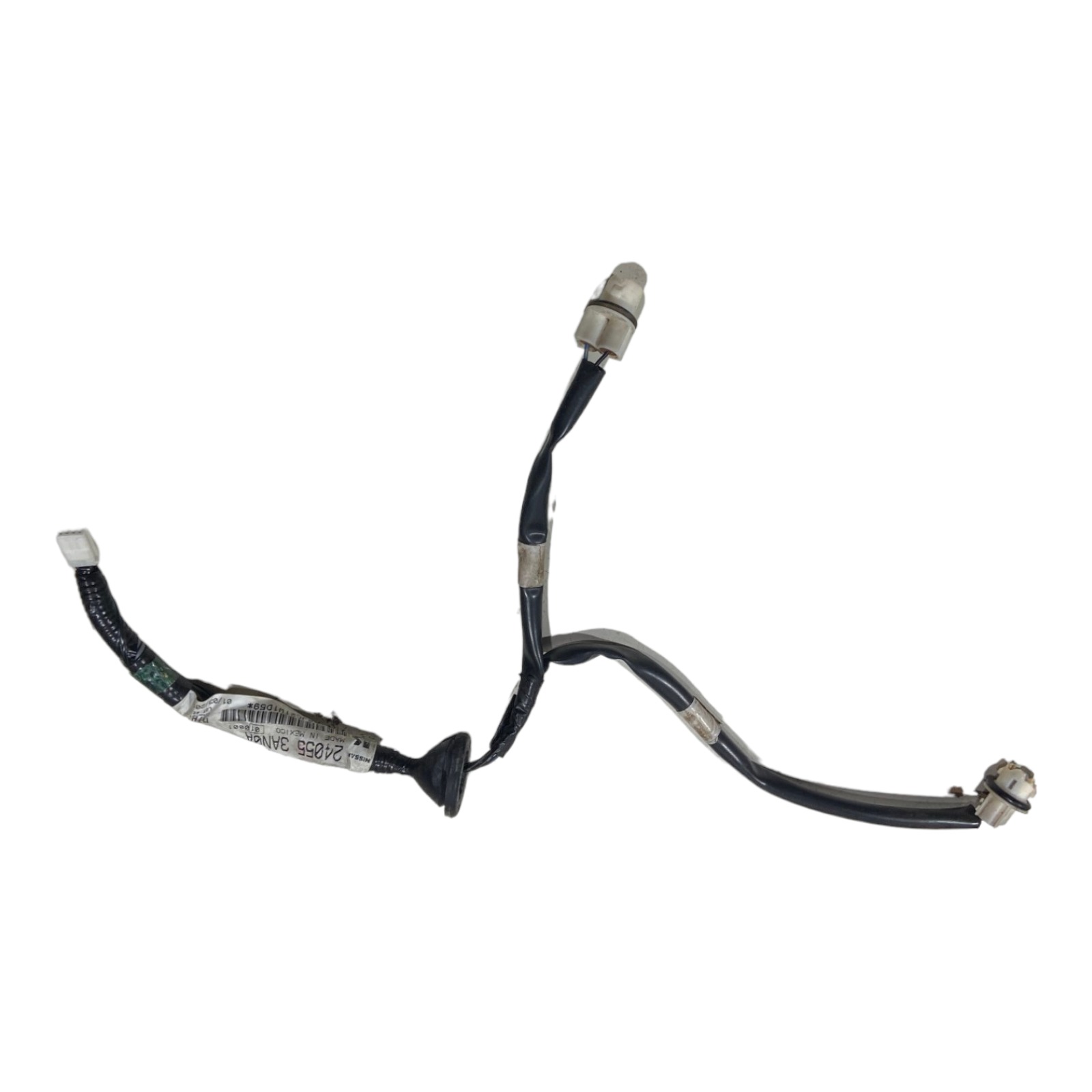 Chicote Conector Plug Luz De Placa Nissan Versa Original 5
