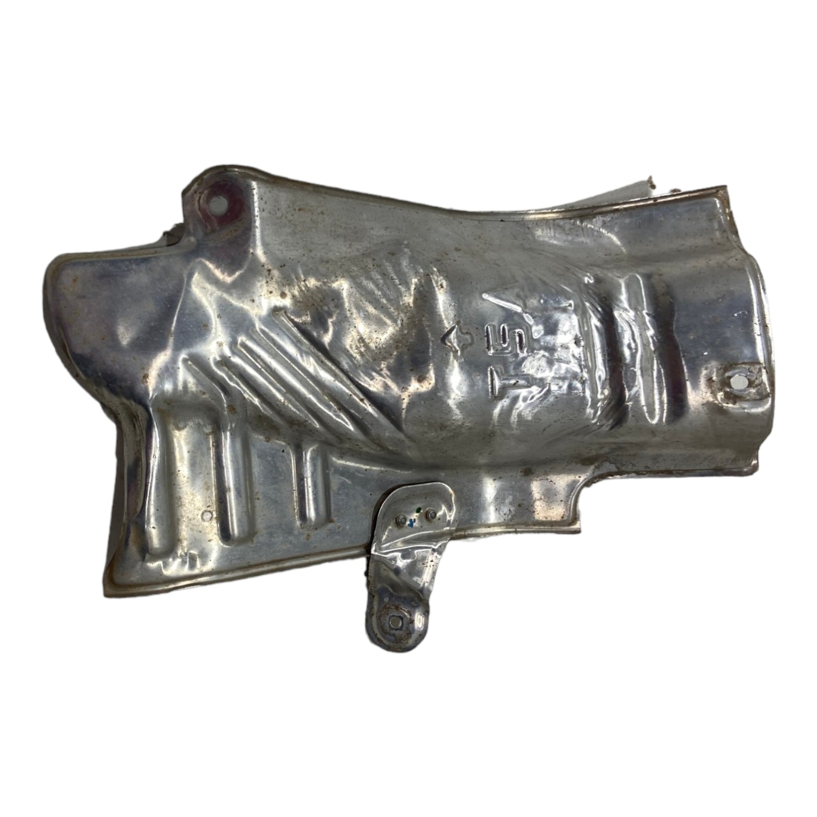 Chapa Lata Defletor Calor Escapamento Honda New Fit Original 5