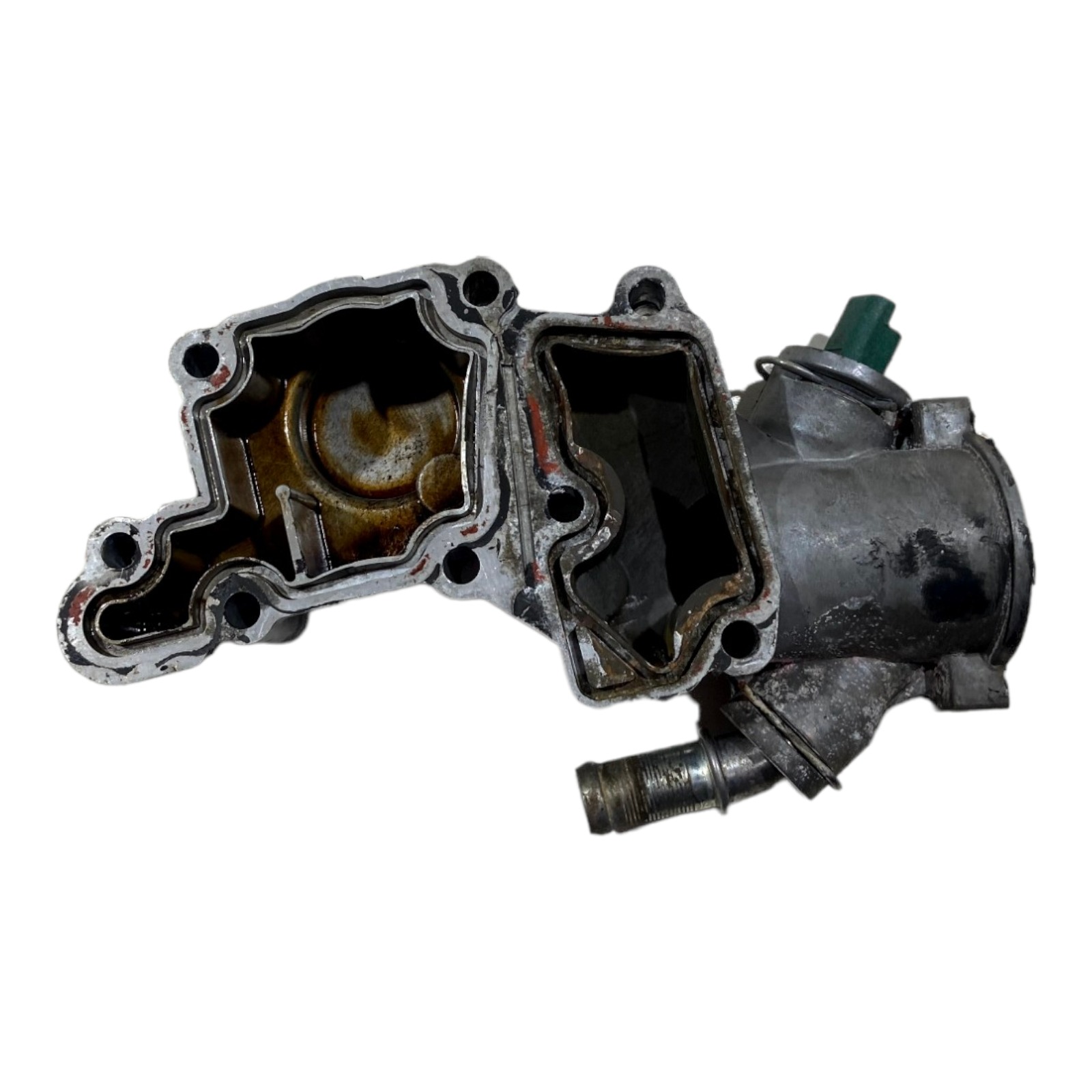 Carcaça Válvula Termostática Alumínio Citroen C3 Peugeot 207 8