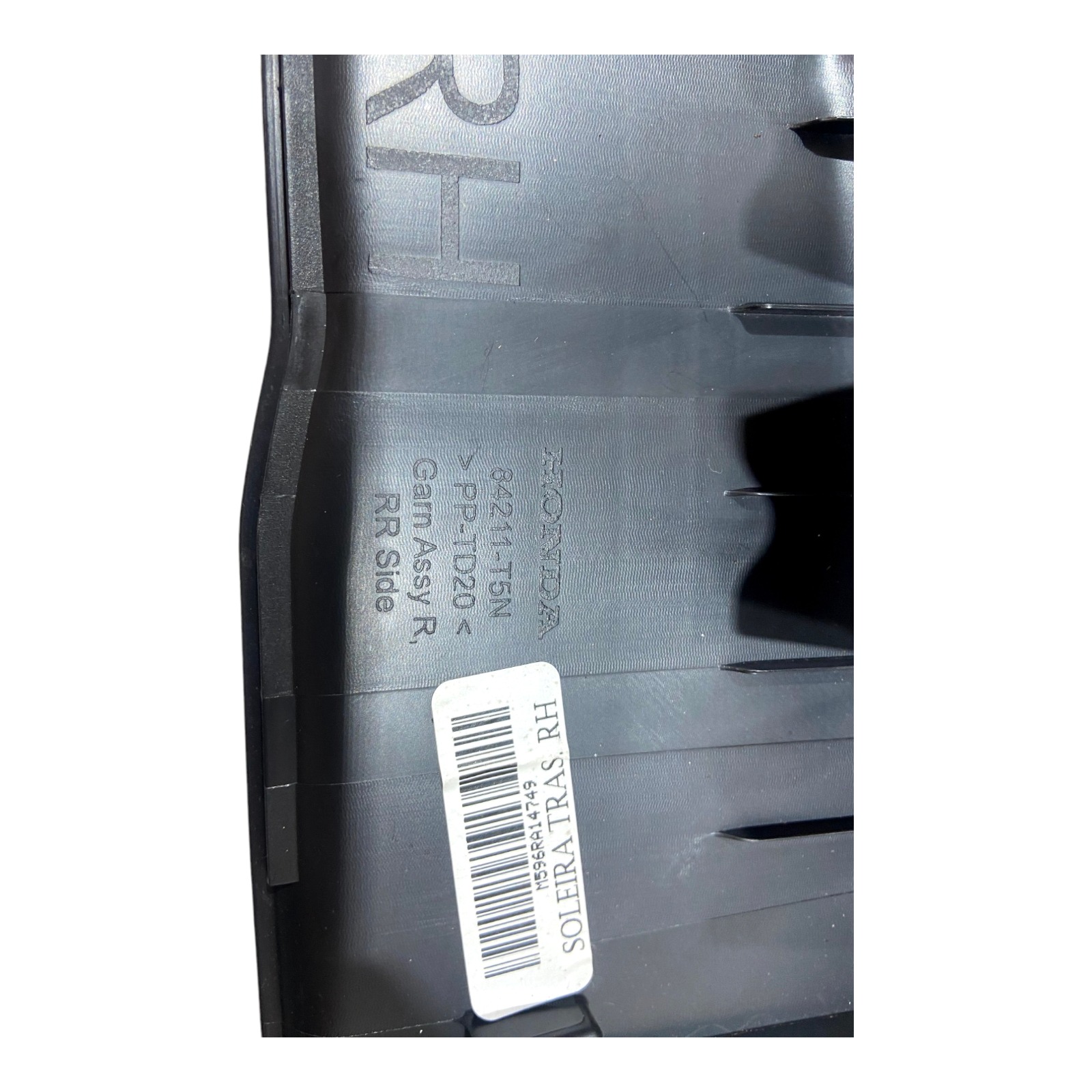 Soleira Moldura Acabamento Traseiro Direito Honda Fit Origin 6