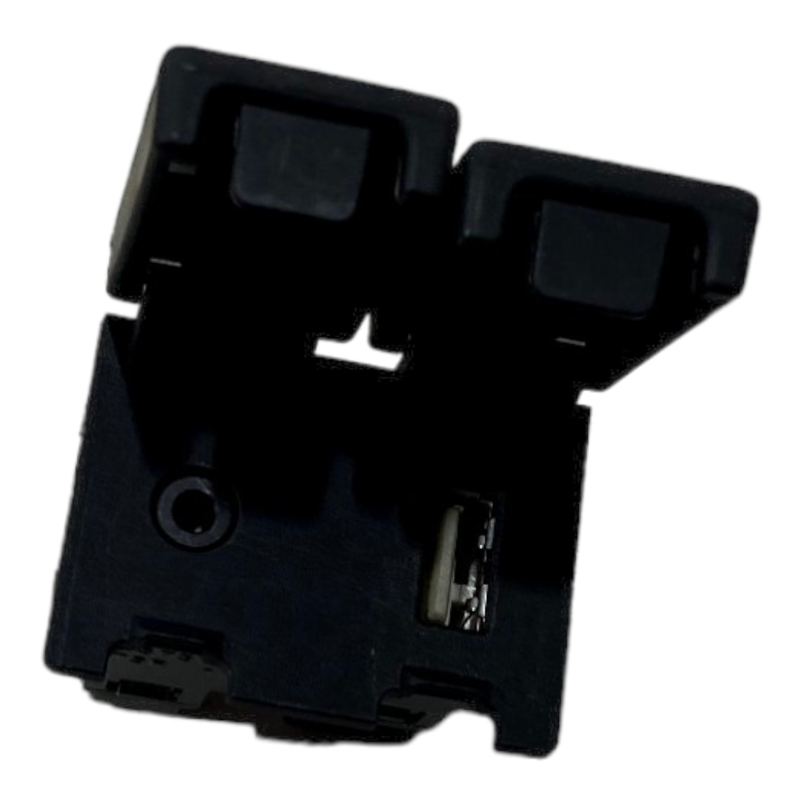 Entrada Botao Tomada Auxiliar Usb Honda Fit City Original 8