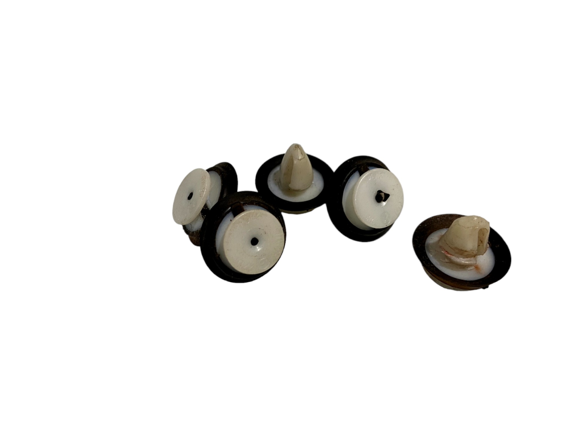 Kit 5 Trava Grampo Forro Porta Moldura Coluna Vw Up Original 3