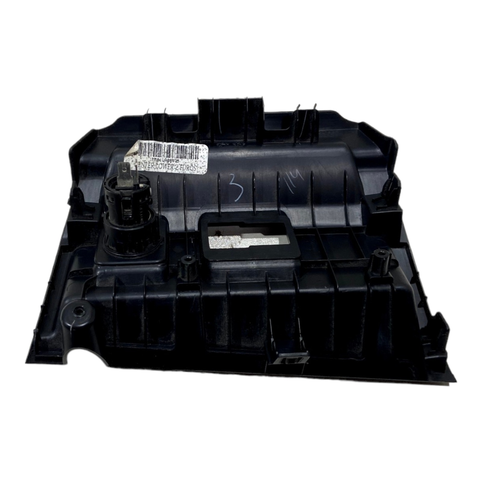 Moldura Inferior Painel Entrada Usb Honda Fit Original 7
