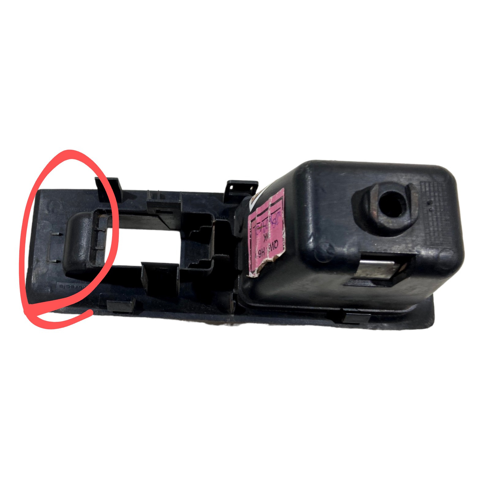 Moldura Botão Vidro Traseiro Esquerdo Frontier C/cinzeiro 10