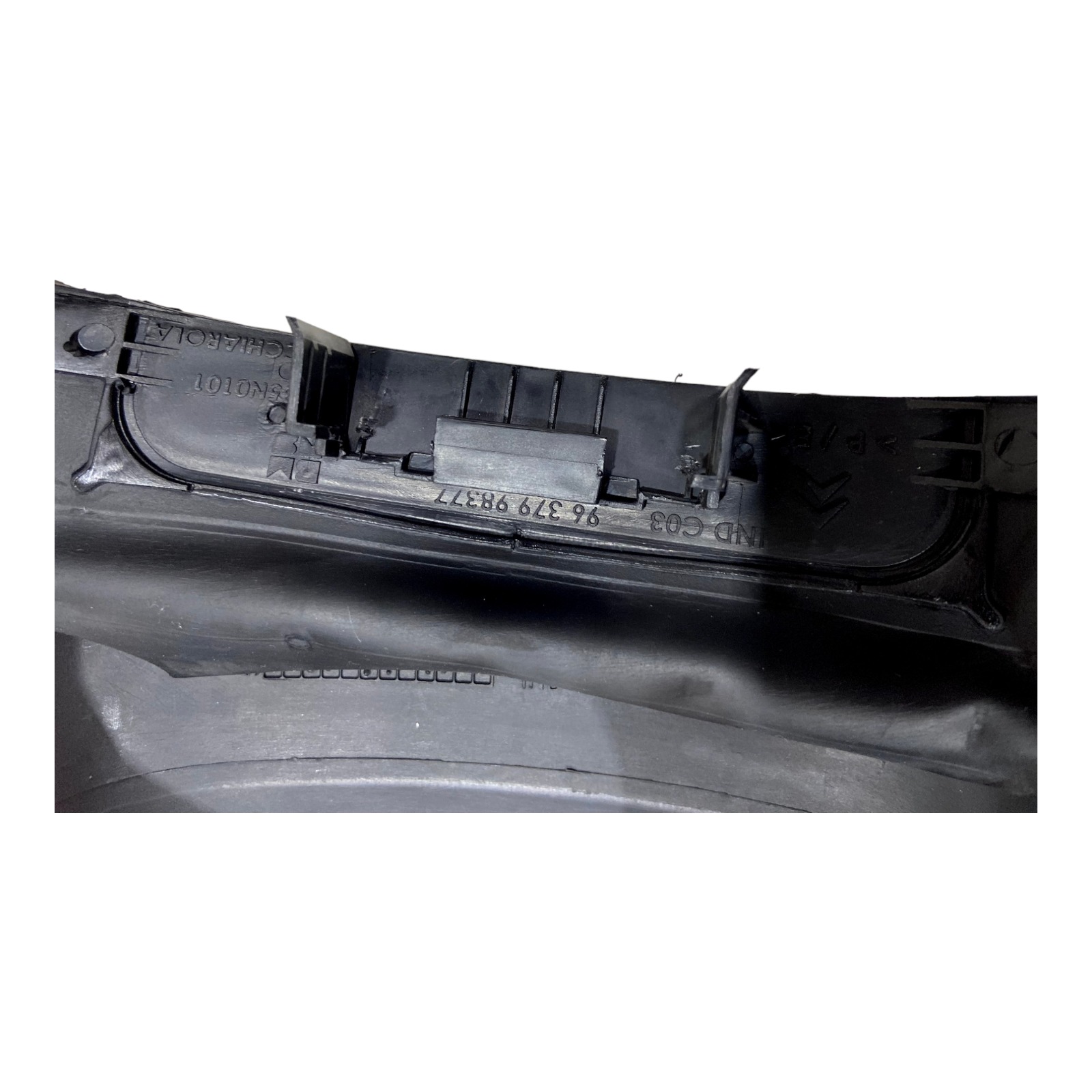 Moldura Superior Coluna Direção Chave De Seta Citroen C3  Preto 7