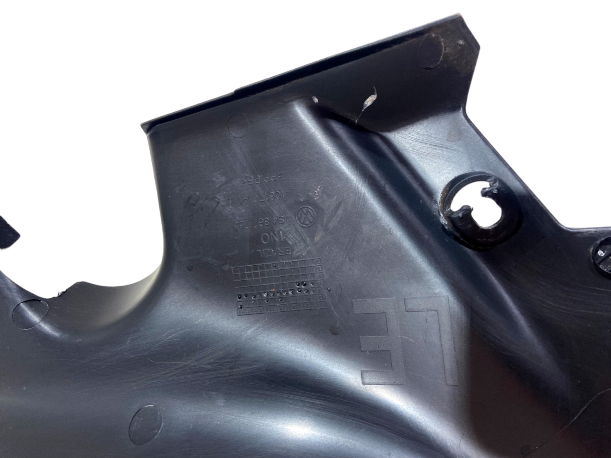 Acabamento Banco Soleira Esquerda Preto Vw Up Original 8