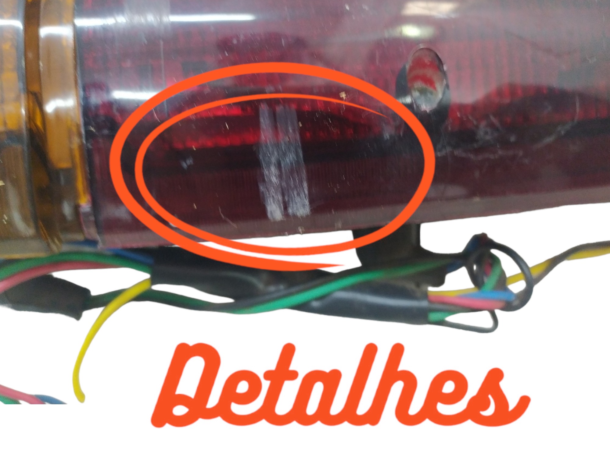 Lanterna Tras L/e Chevrolet D20 1989 A 1996 Paralelo Fume 5