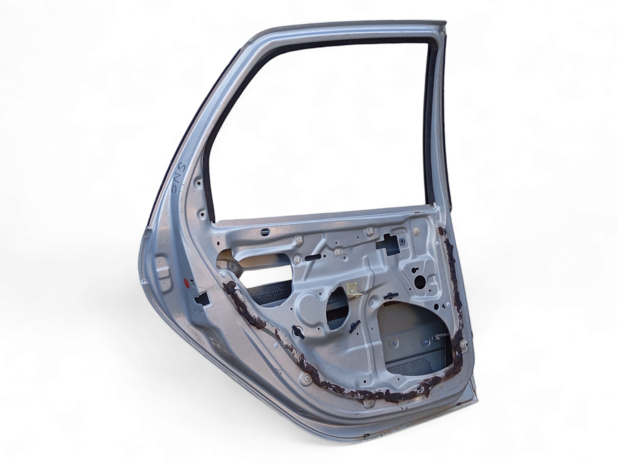 Porta Traseira L/e Renault Scenic 2000 A 2007 Original  – Traseira – Esquerdo – Prata 5
