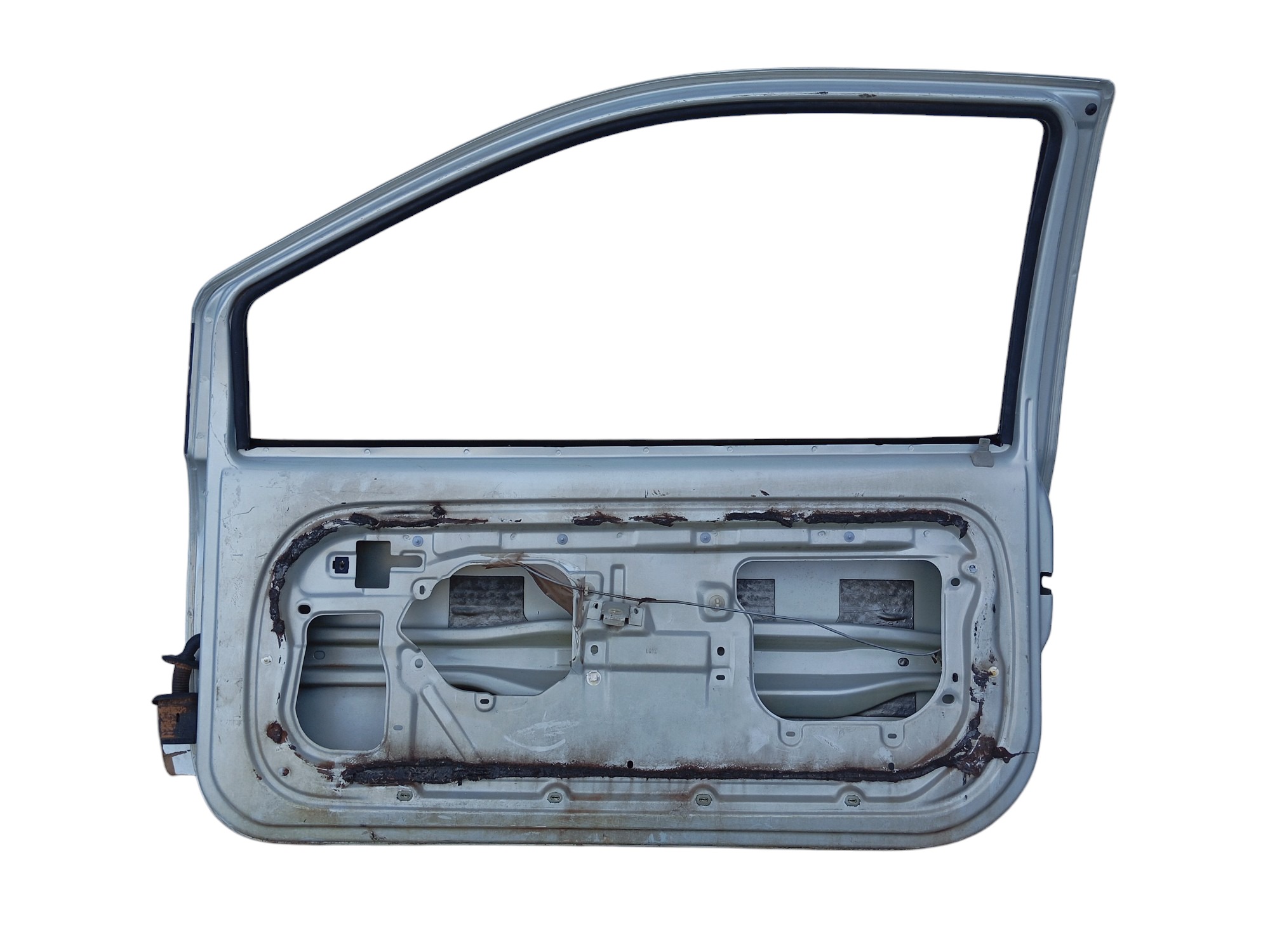 Porta Dianteira L/d Renault Twingo 1993 A 1998  – Dianteira – Direito – Prata 2