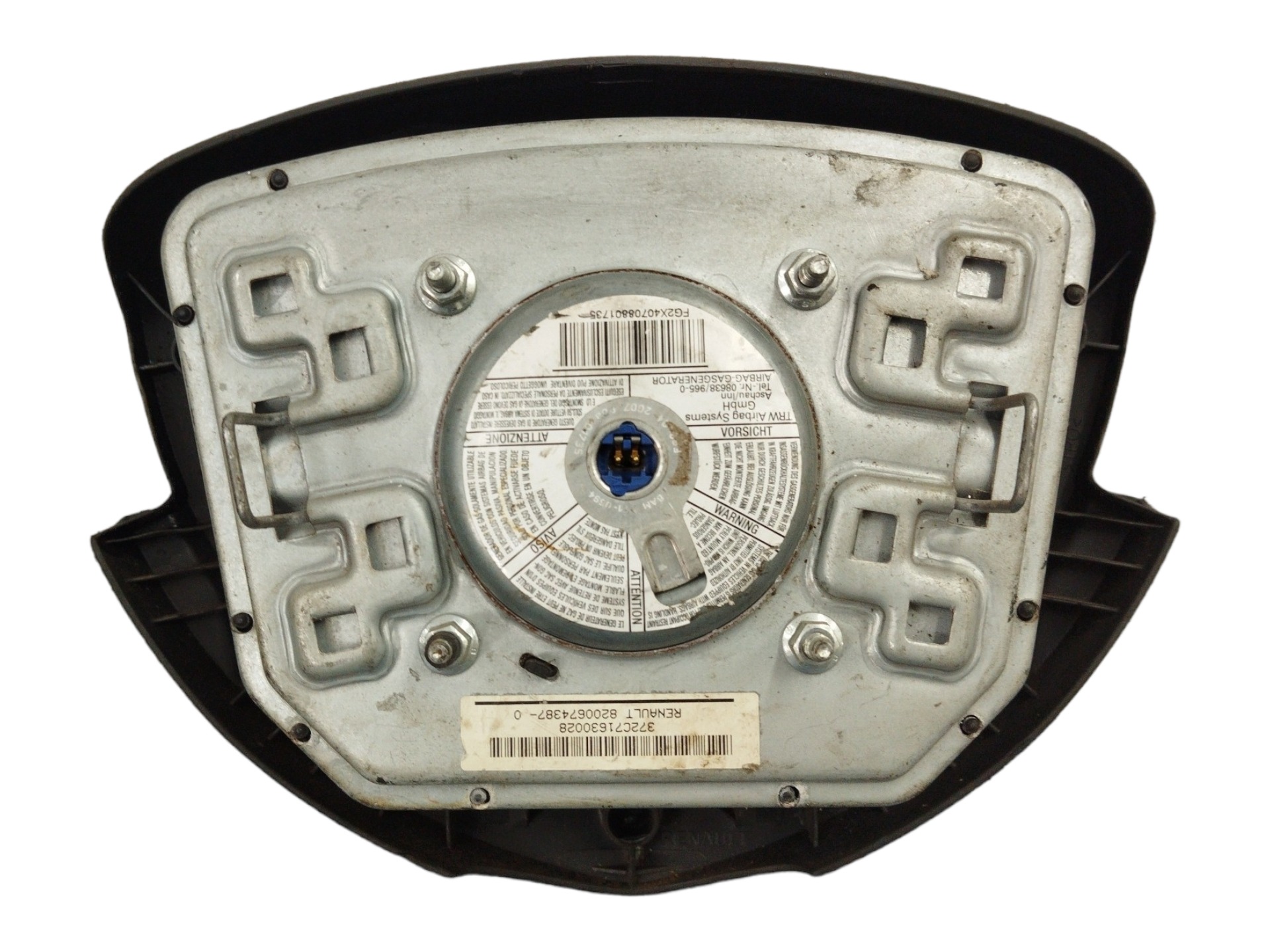 Bolsa Airbag Volante Renault Sandero 2008 A 2013 Original 6