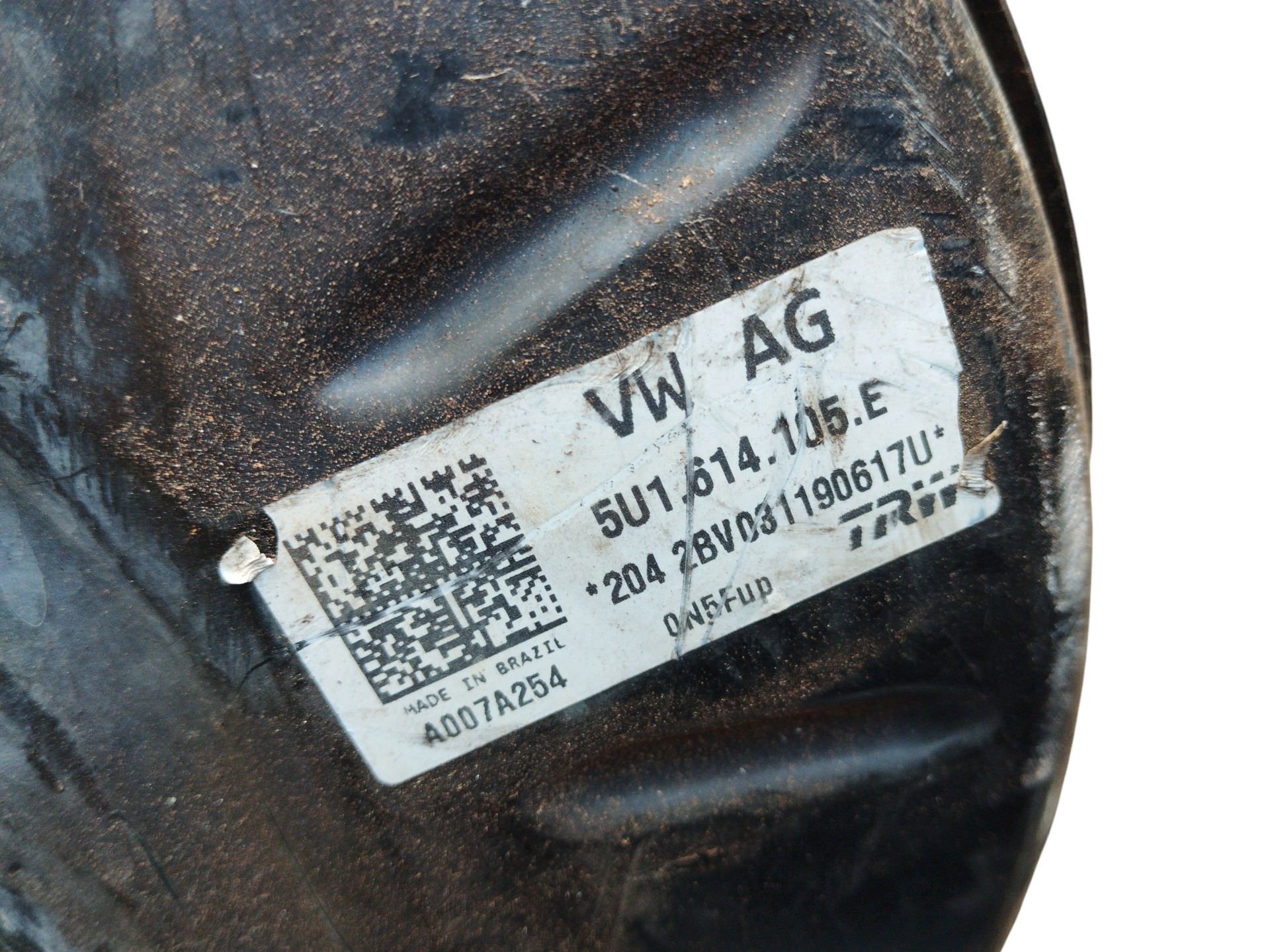 HIDRO VÁCUO SERVO FREIO S/CILINDRO VW GOL/SAVEIRO G6/G7/G8 3