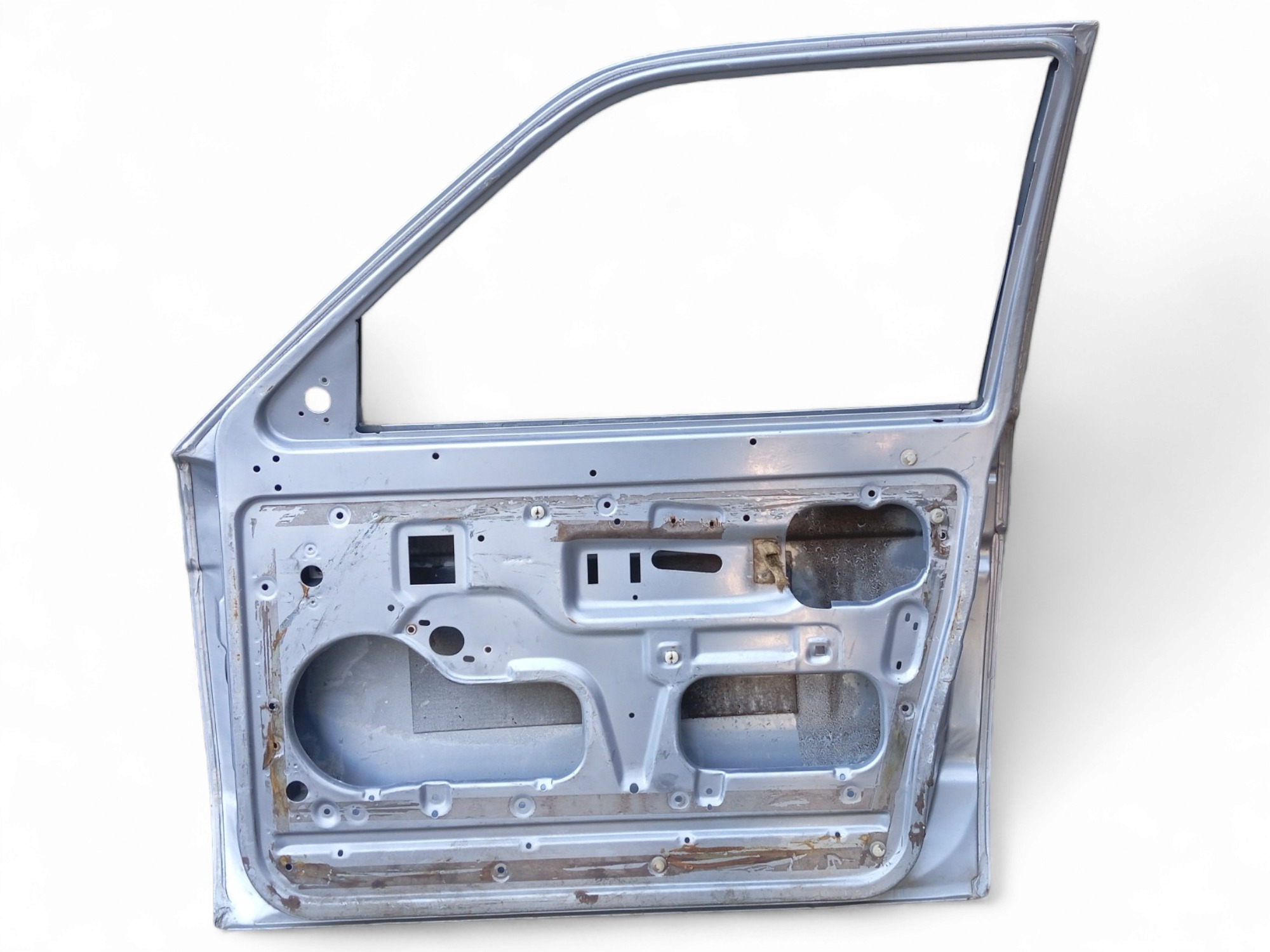 Porta Dianteira L/d Volkswagen Gol 1987 A 1995 C/detalhes Dianteira Direito Prata 4