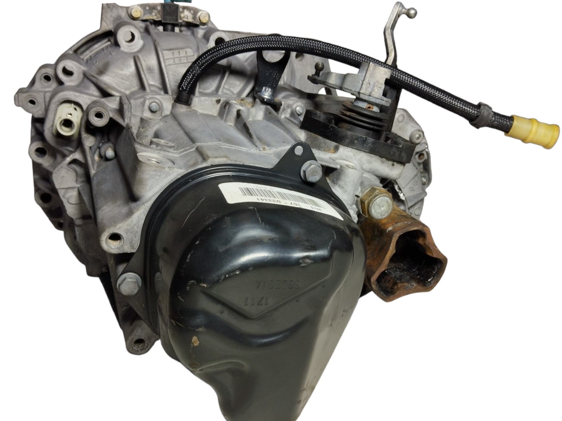 Caixa Cambio Manual Megane 1.6 16v Trambulador Em Cima 09/13 3