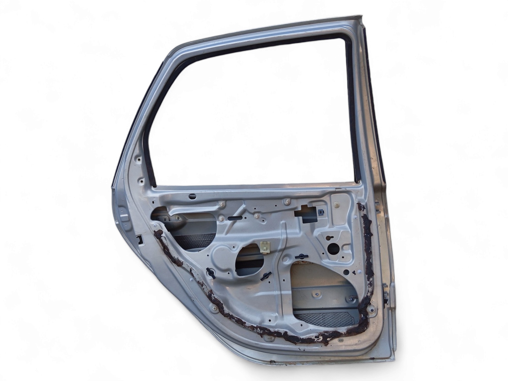 Porta Traseira L/e Renault Scenic 2000 A 2007 Original  – Traseira – Esquerdo – Prata 4