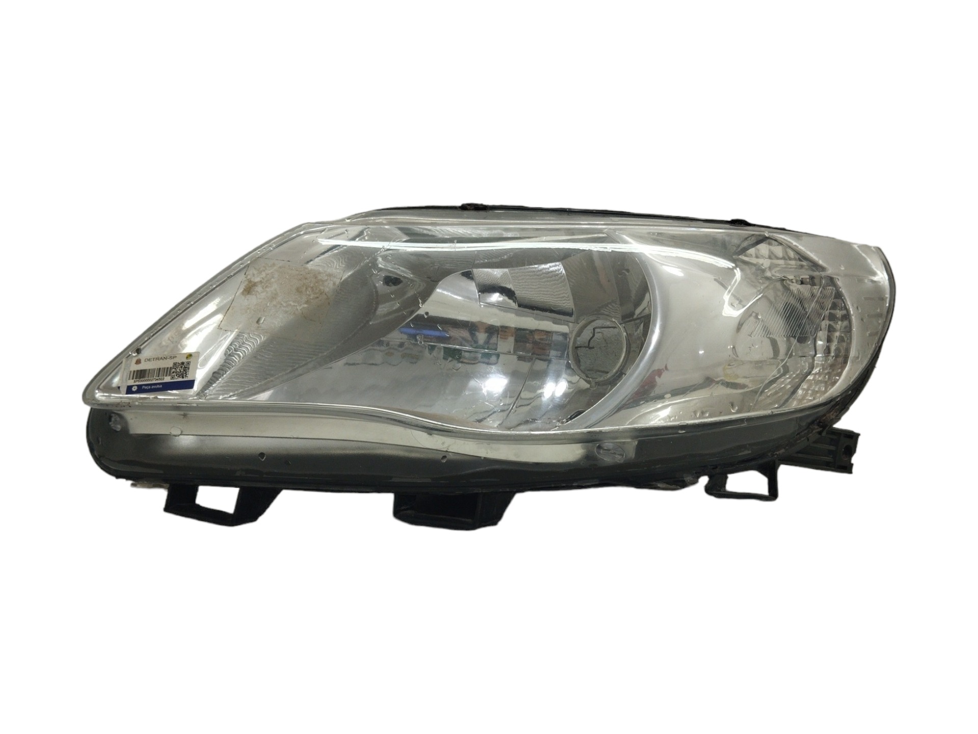 Farol L/e Volkswagen Gol G5 2008 A 2013 Paralelo Cromado  Esquerdo 2