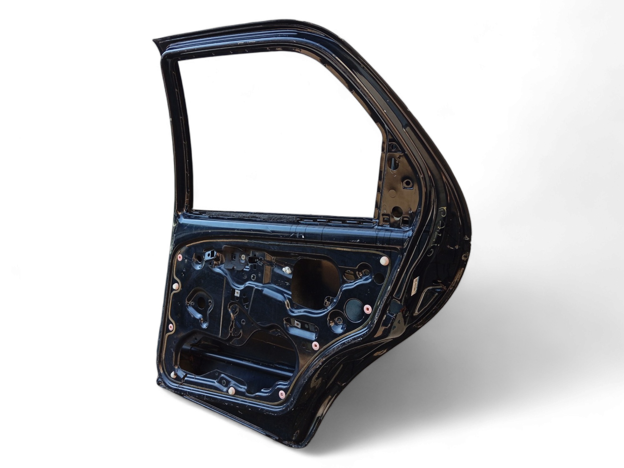 Porta Traseiro L/d Fiat Palio 2006 A 2014 Original  – Traseira – Direito – Preto 6