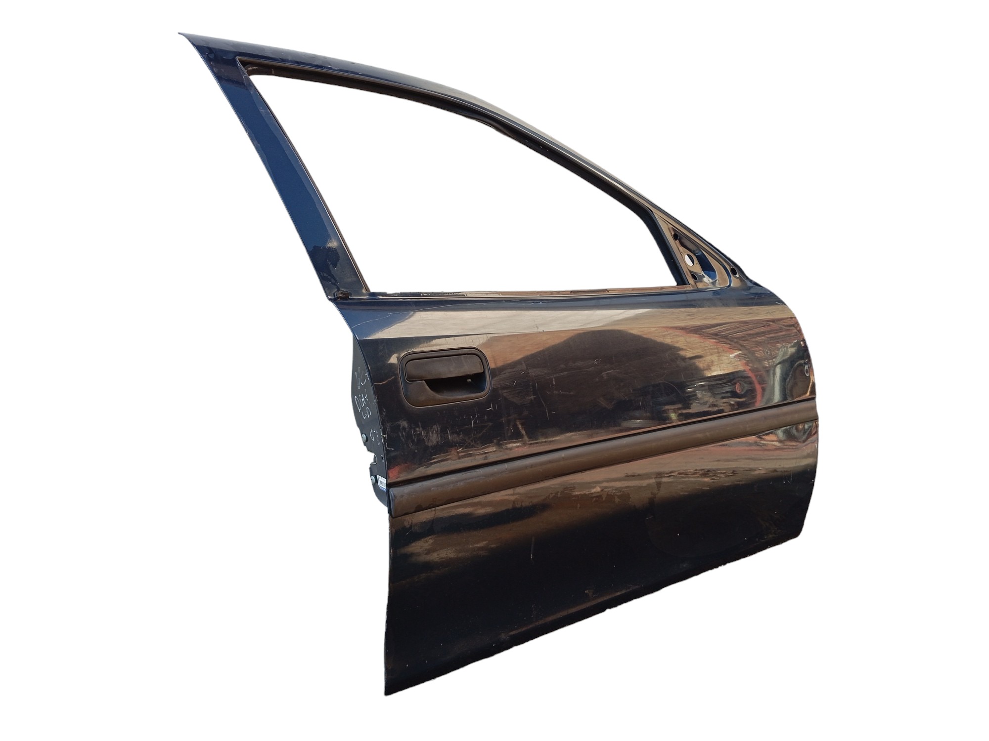 Porta Dianteira L/d Chevrolet Vectra 1997 A 2005 Original Dianteira Direito Azul 3