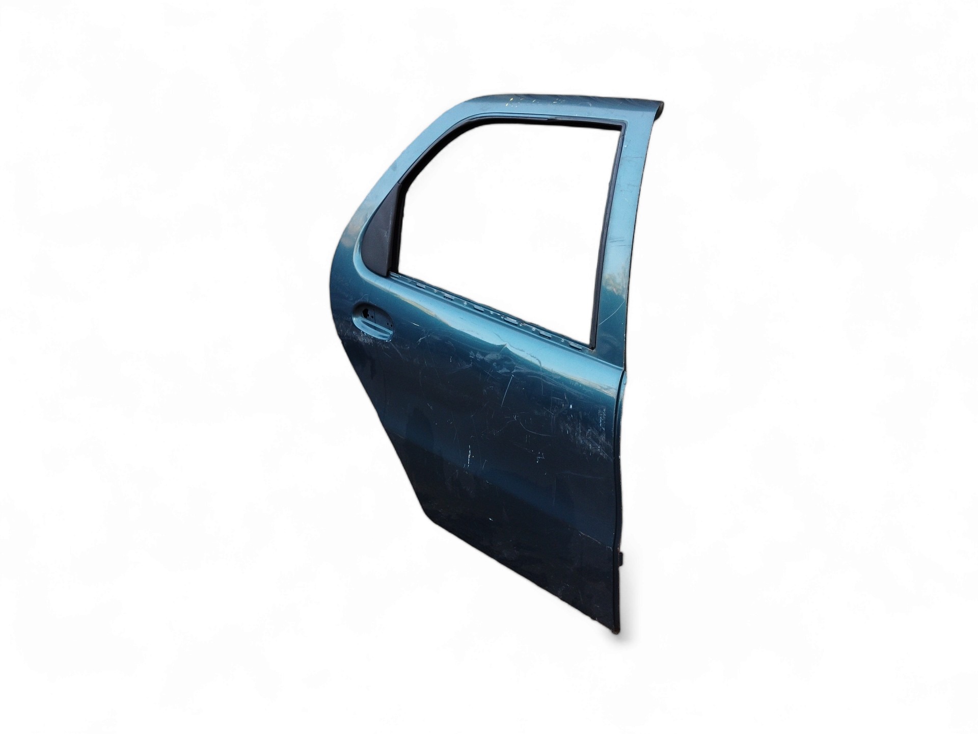 Porta Traseira L/d Fiat Palio 1996/06 C/detalhe  – Traseira – Direito – Verde 3