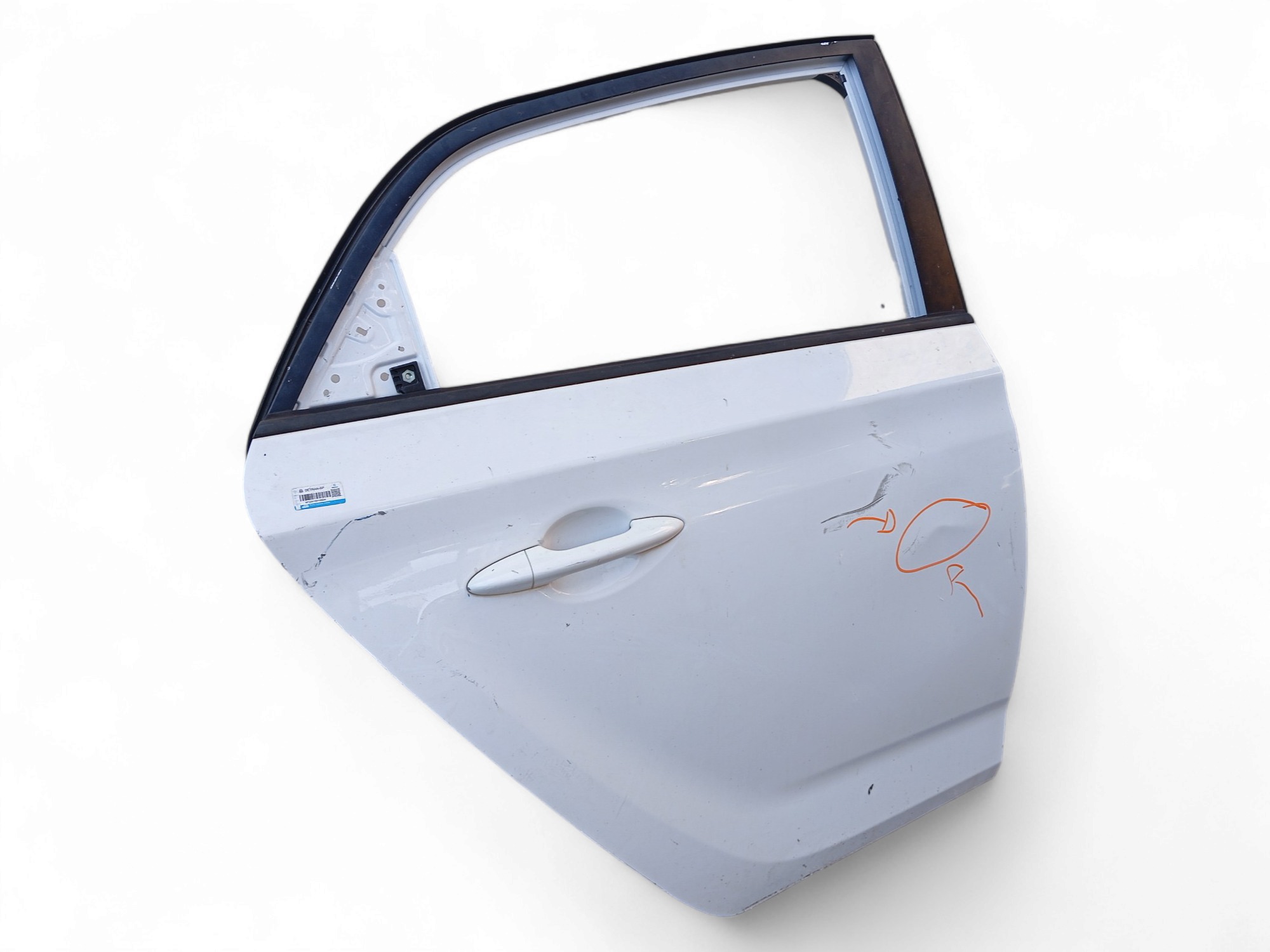 Porta Traseira L/d Hyundai Hb20 2012/19 Original C/detalhes 2