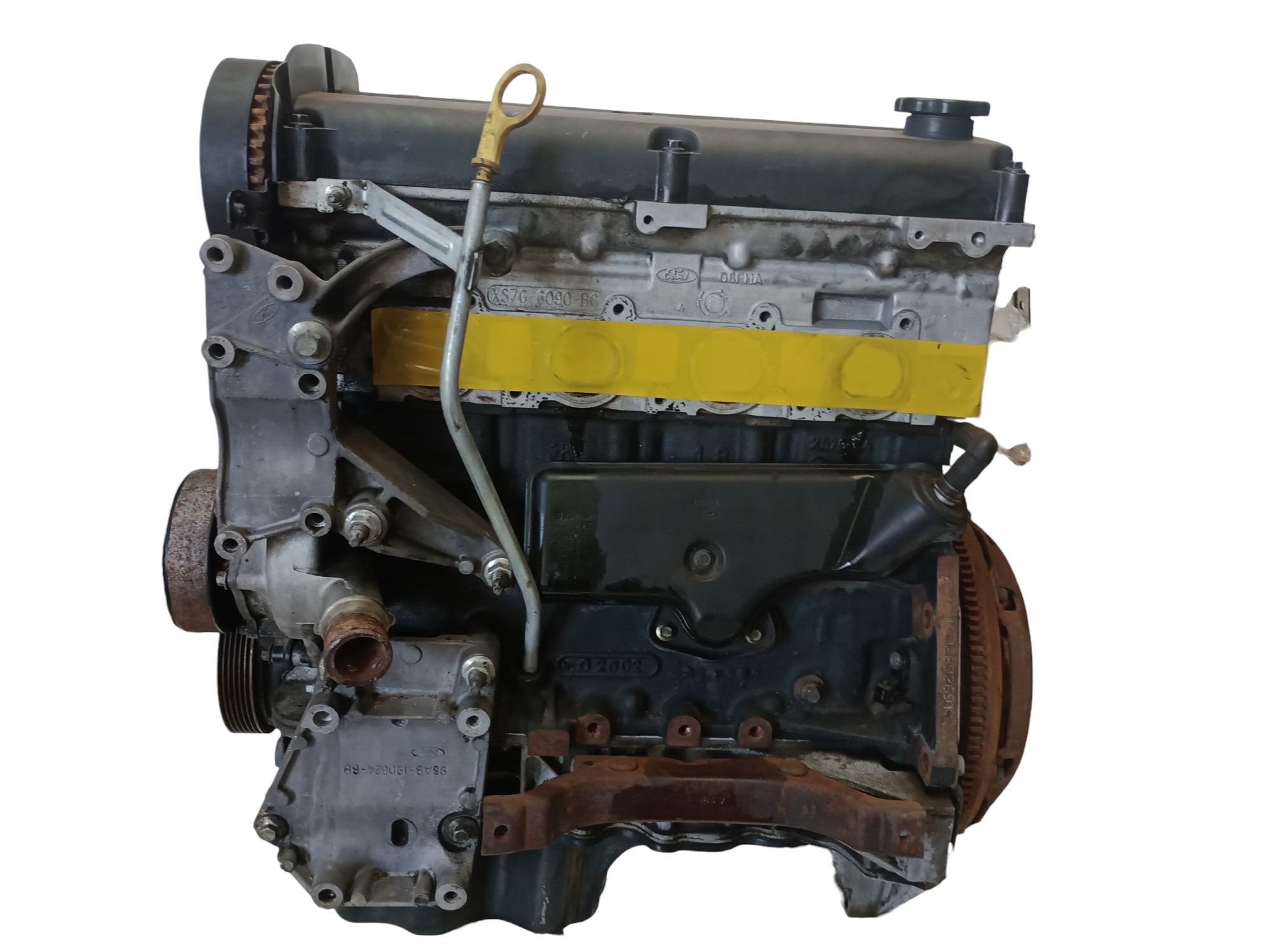 Motor Parcial Ford 1.8 2002 Focus Gasolina 2