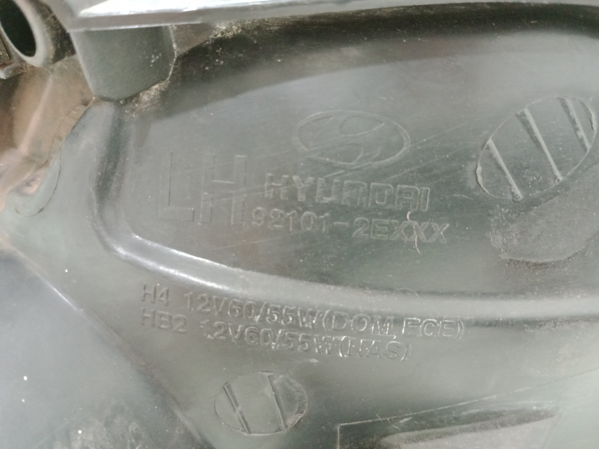 Farol L/e Hyundai Tucson 2007 A 2015 Original Esquerdo 3