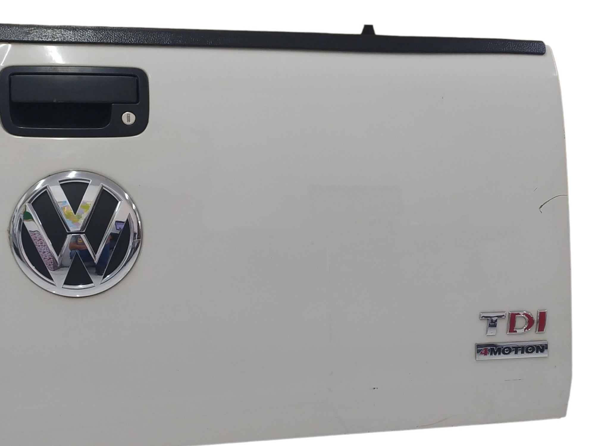 Tampa Traseira Volkswagen Amarok 2010 A 2020 Original  Branco 4