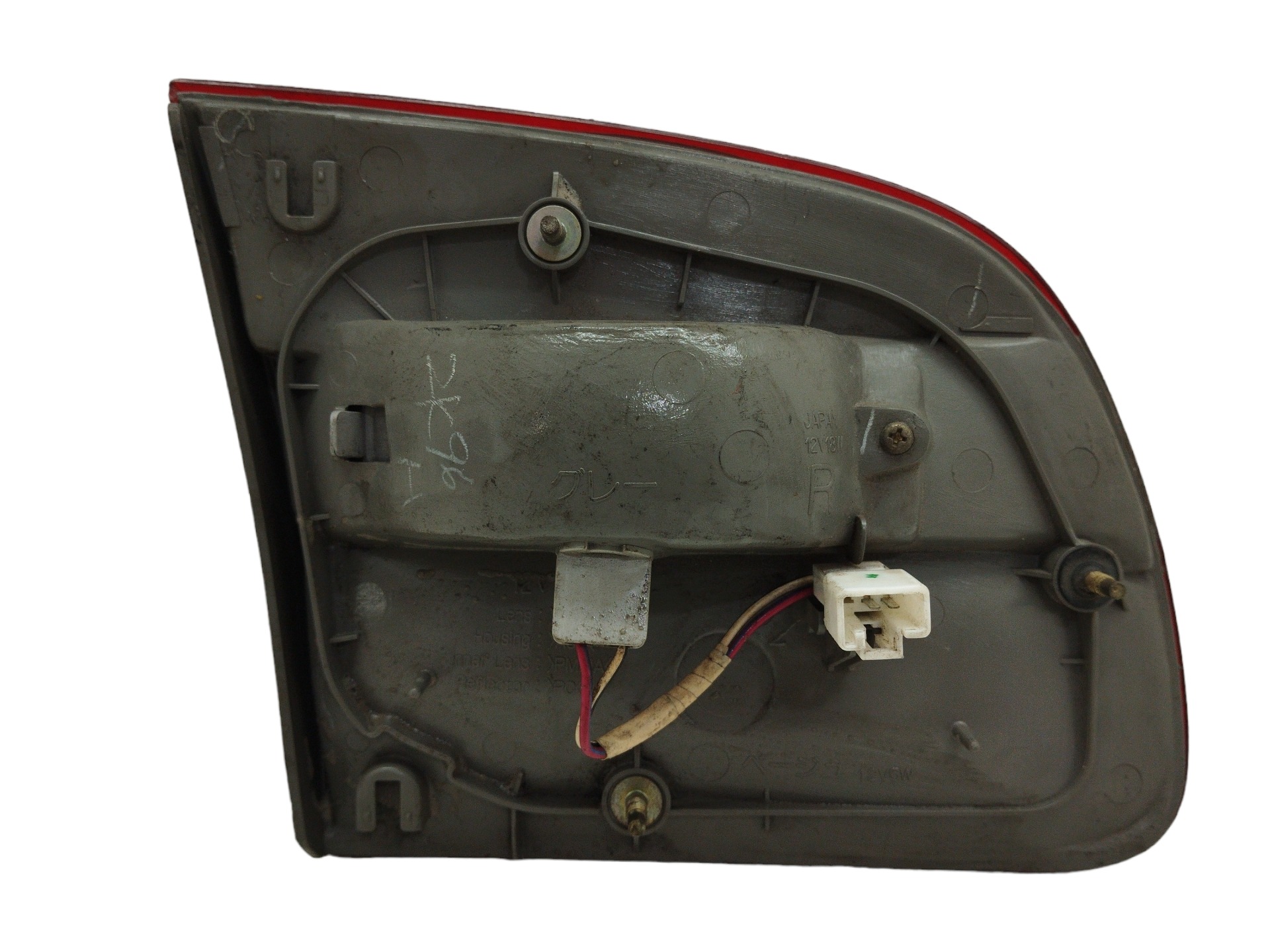 Lanterna Tras Tampa L/d Toyota Corolla 1998 A 2002 Original Direito Bicolor 3