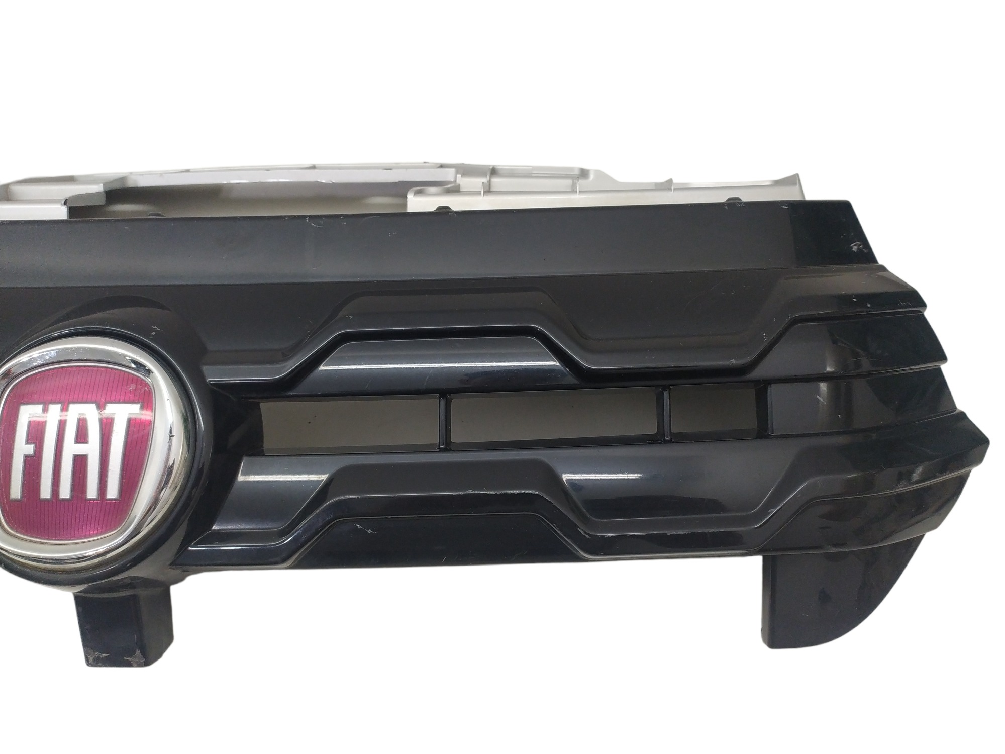 Grade Radiador Fiat Mobi 2016 A 2018 Original  Preto Plástico 7
