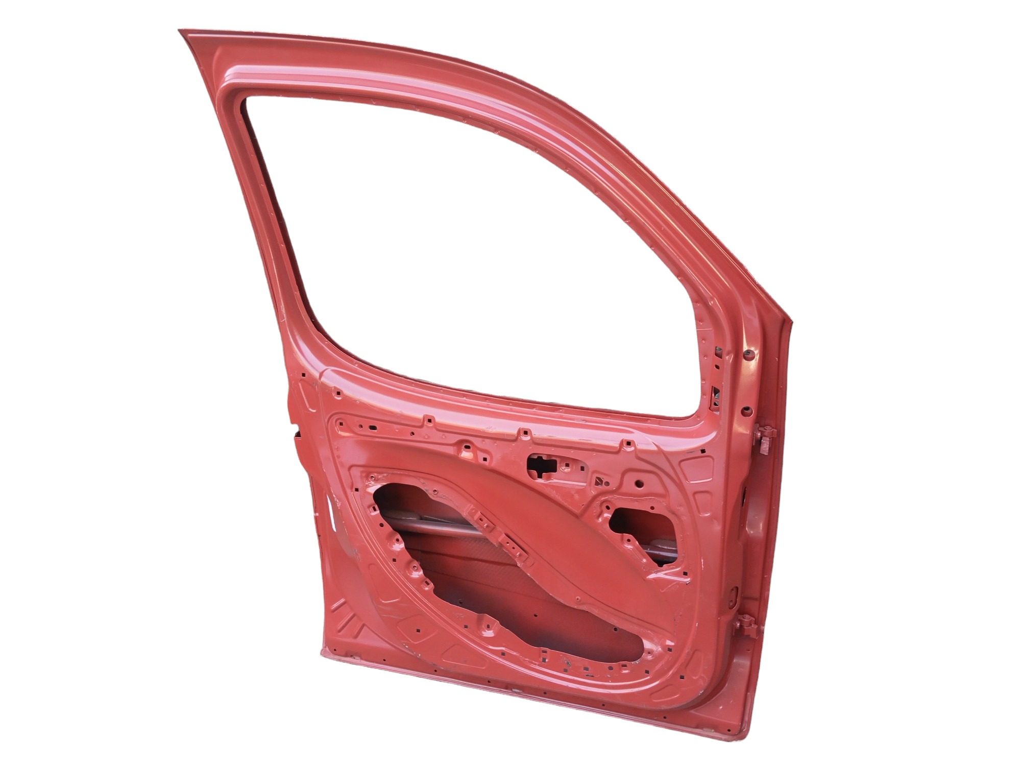 Porta Dianteira L/e Doblo 2010 A 2014  Dianteira Esquerdo Vermelho 2