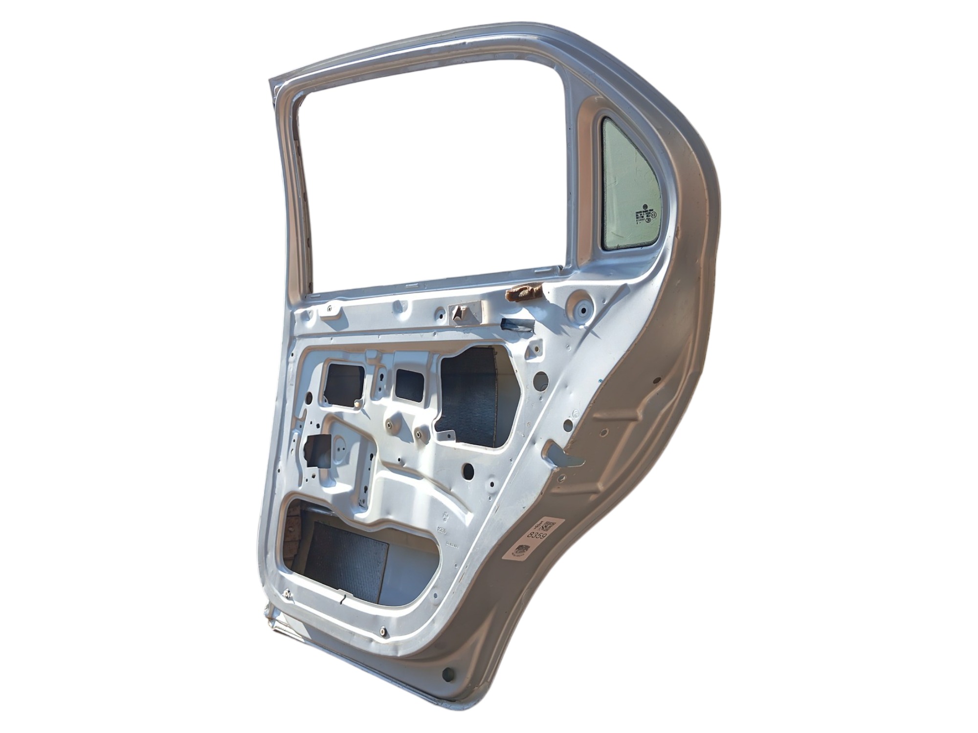 Porta Traseira L/d Vw Gol G5 / G6 Original  C/detalhes – Traseira – Direito – Prata 5