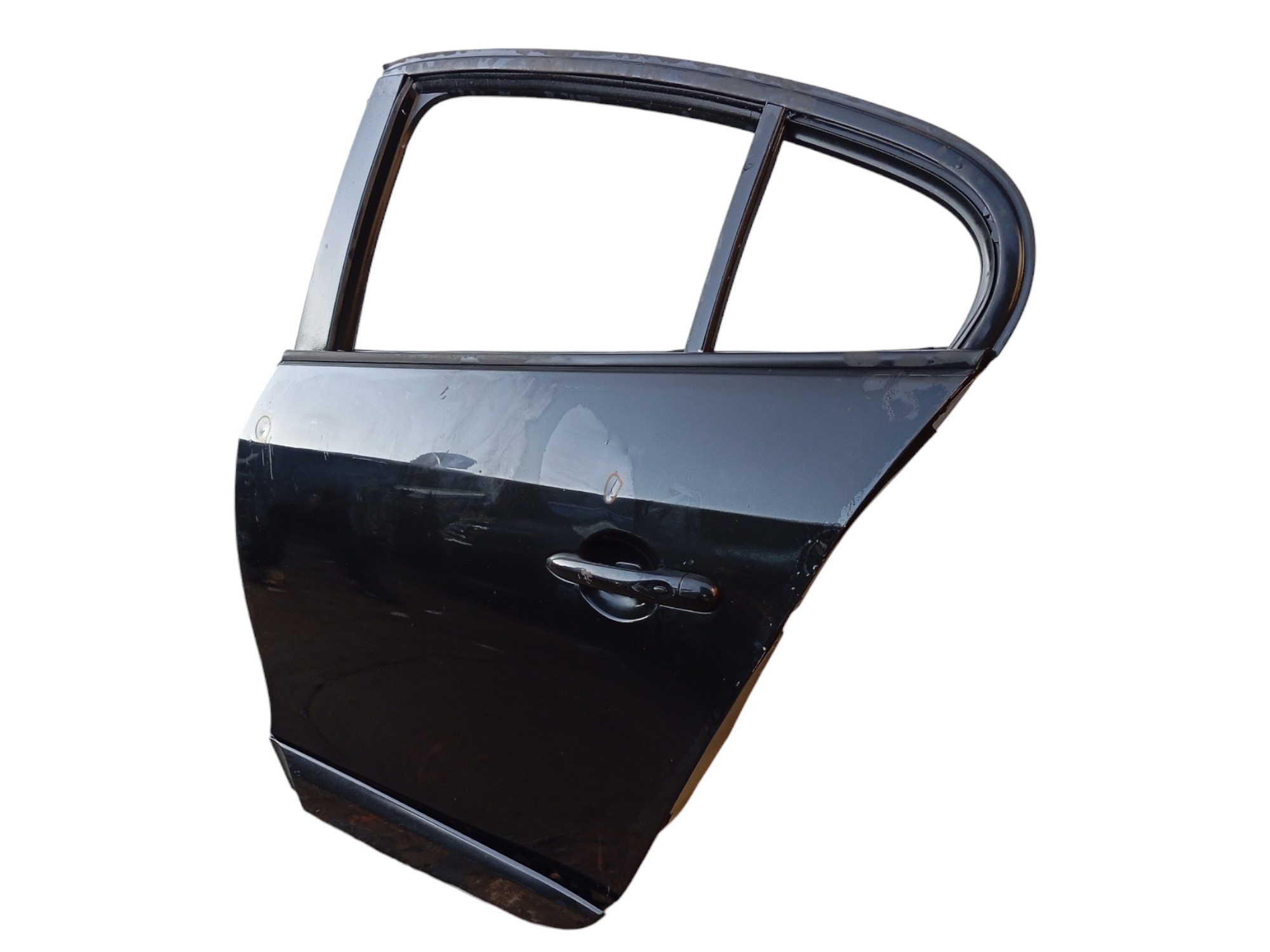 Porta Traseira L/d Renault Fluence 2012 A 2016 Original  Traseira Direito Preto 2