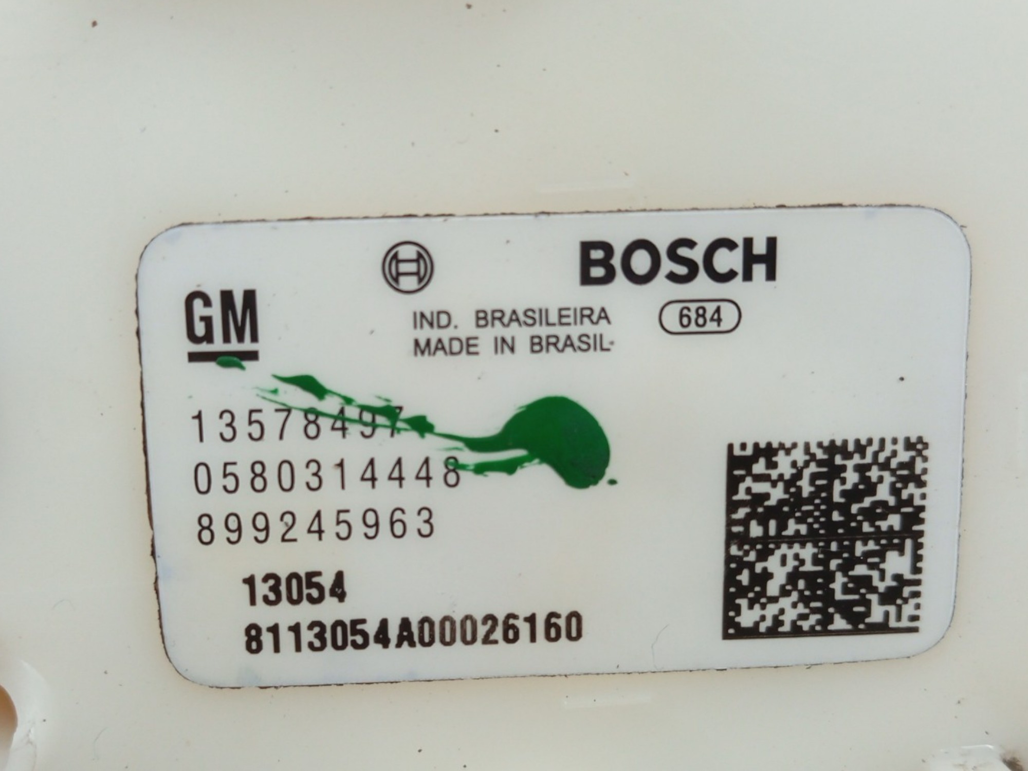 BOMBA COMBUSTÍVEL GM COBALT / ONIX / PRISMA 2013 A 2019 FLEX 4