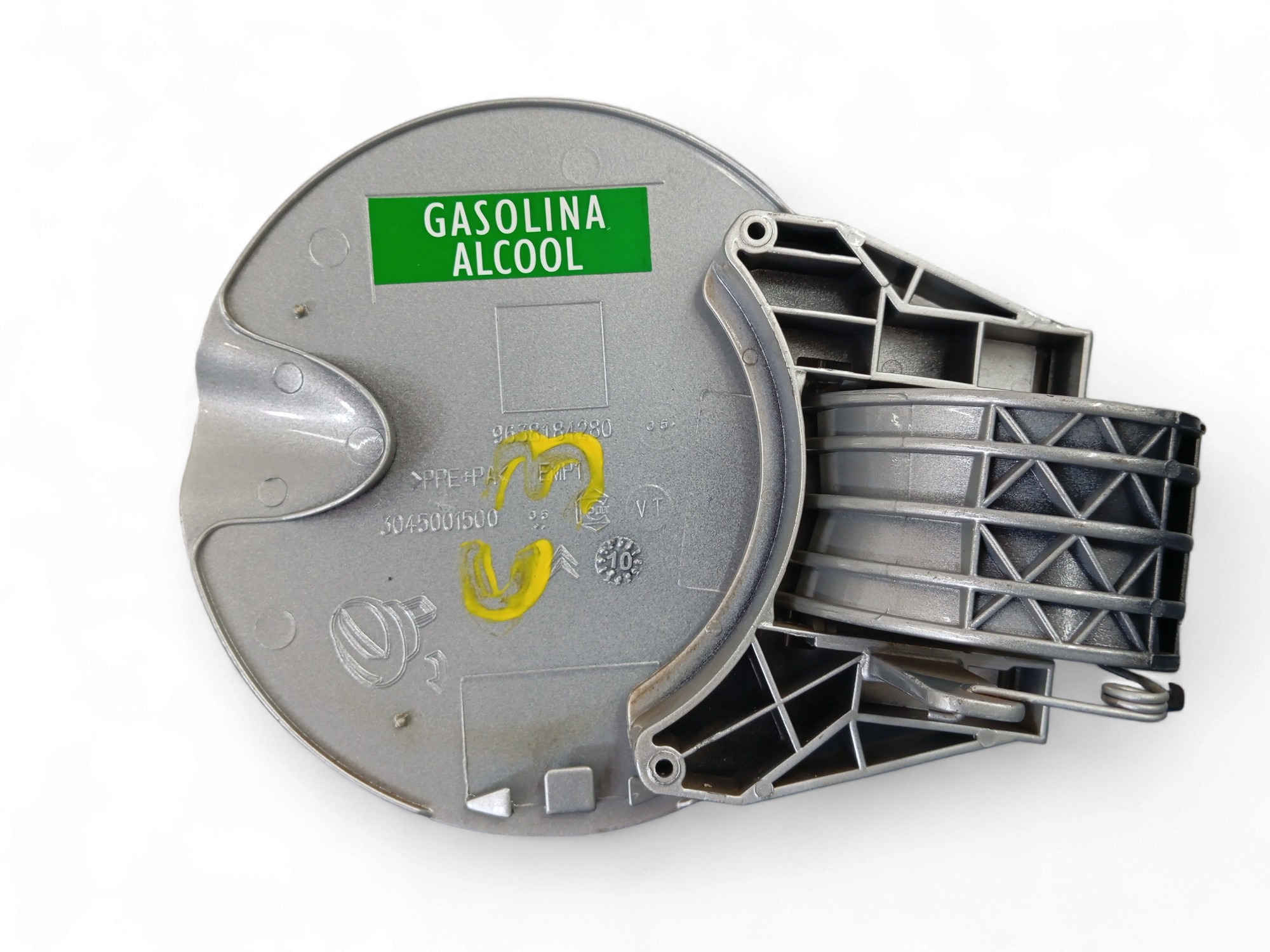 Portinhola Tanque Citroen C3 2005 A 2013 Original  Prata 2
