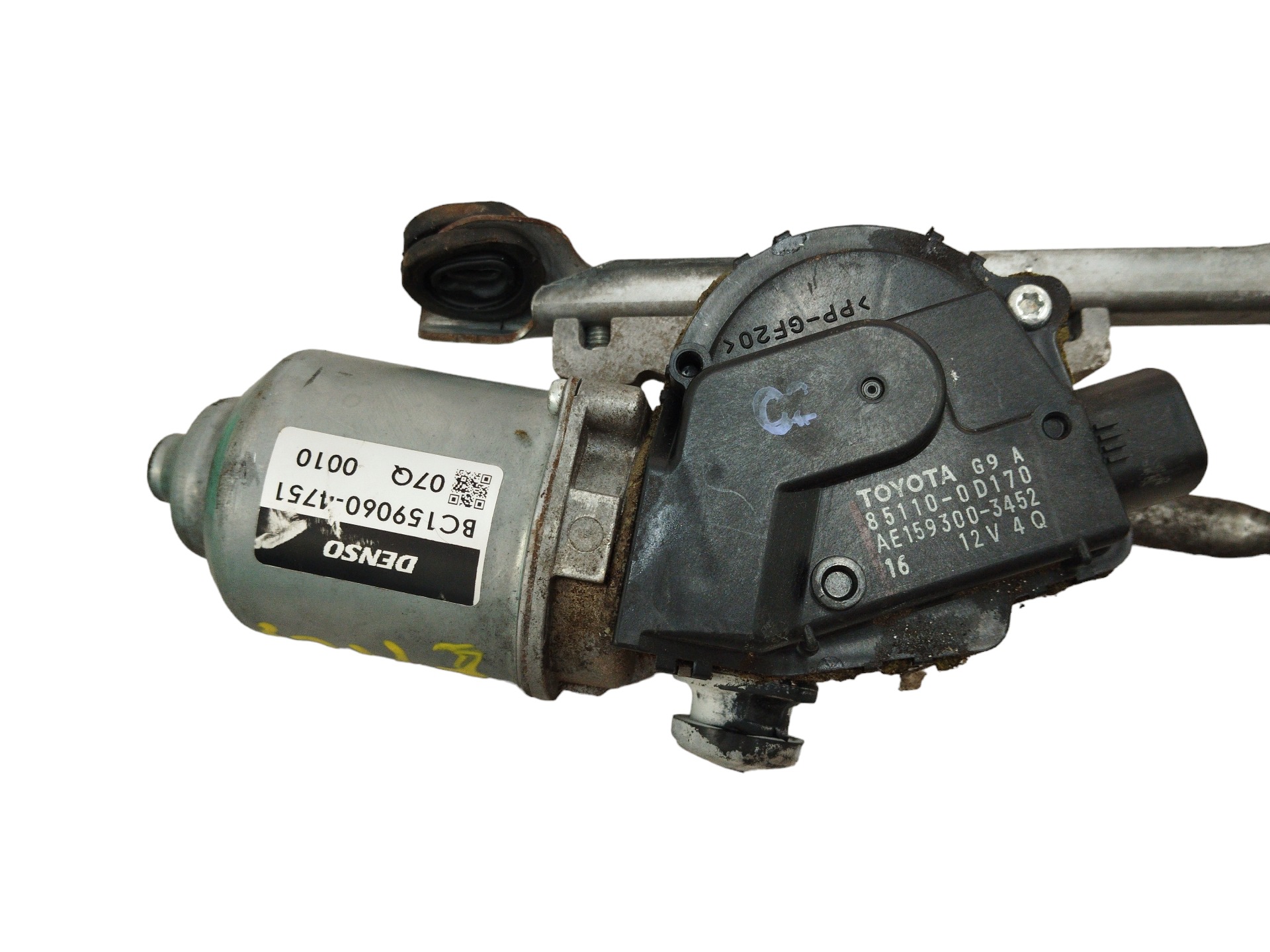 Motor Limpador Parabrisa Toyota Etios 2013/19 – 851100d170 3