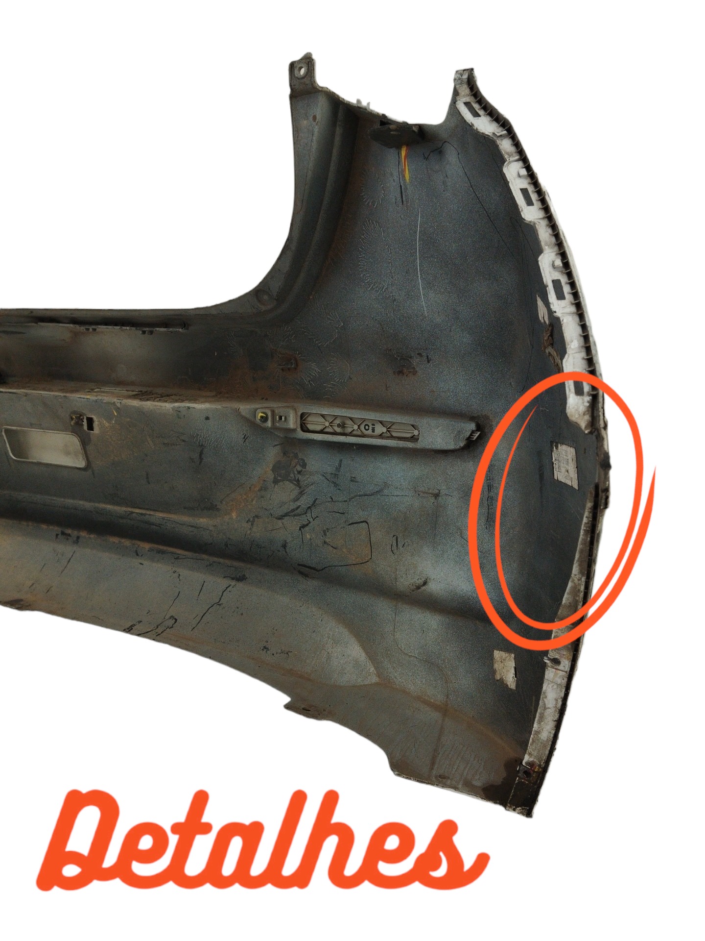 Parachoque traseiro HB20 2012 a 2015 original c/detalhes 5