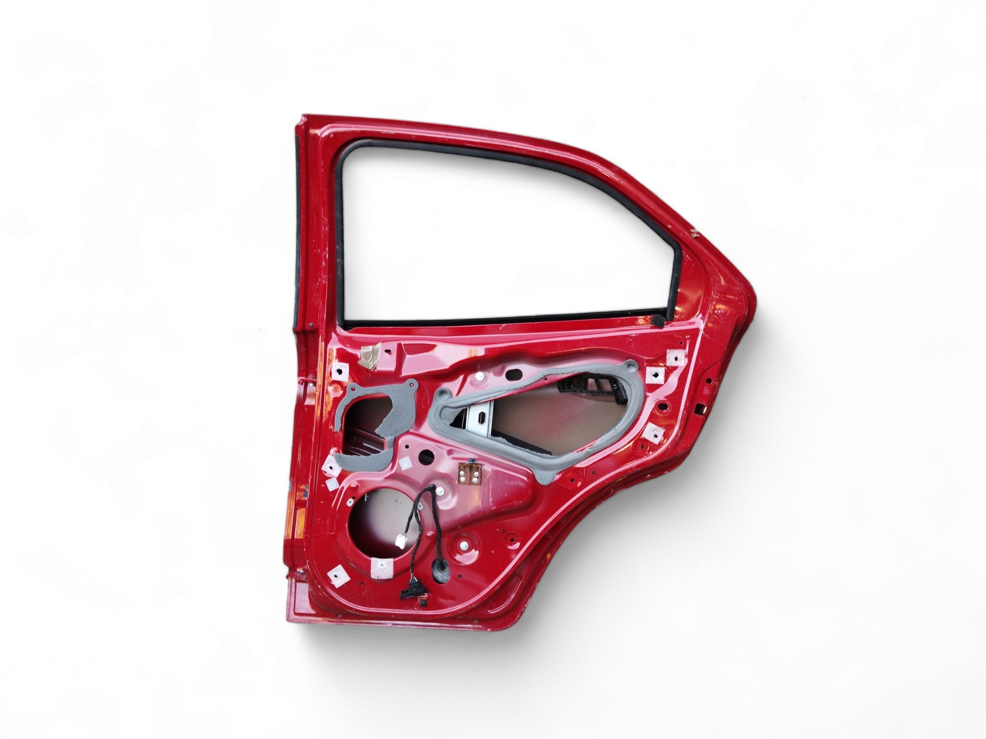 Porta Traseira L/d Ford Ka 2015 Em Diante  Traseira Direito Vermelho 4