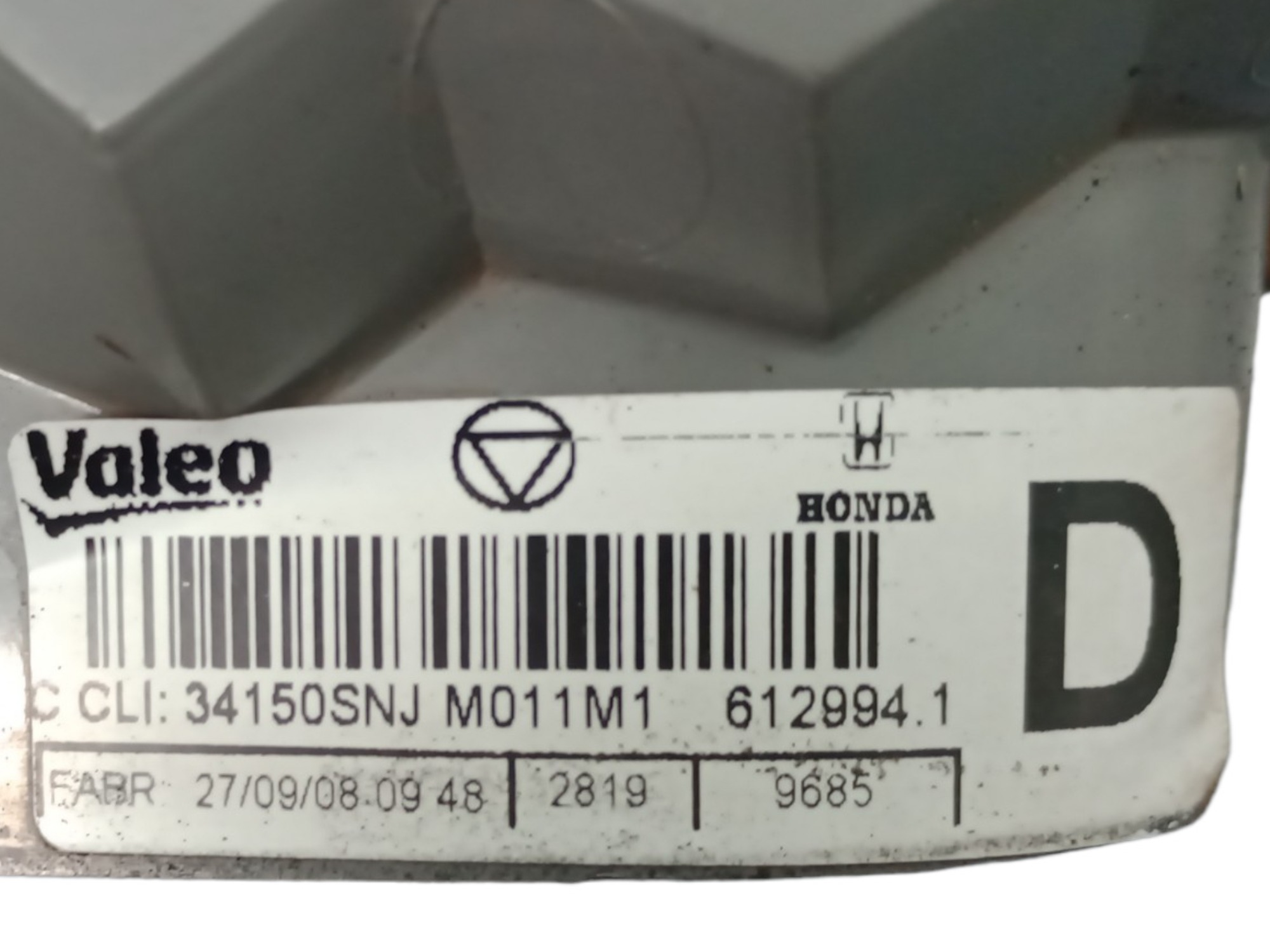 Lanterna Tras L/d Tampa Honda New Civic 2007 A 2012 Original 7