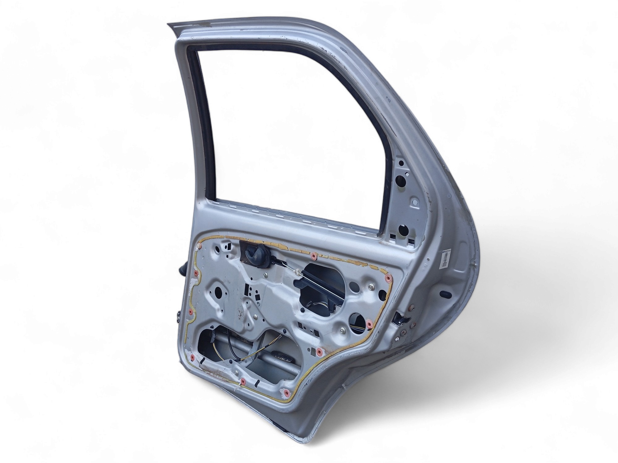 Porta Traseira L/d Fiat Palio 2006/14 Original C/detalhe – Traseira – Direito – Prata 5