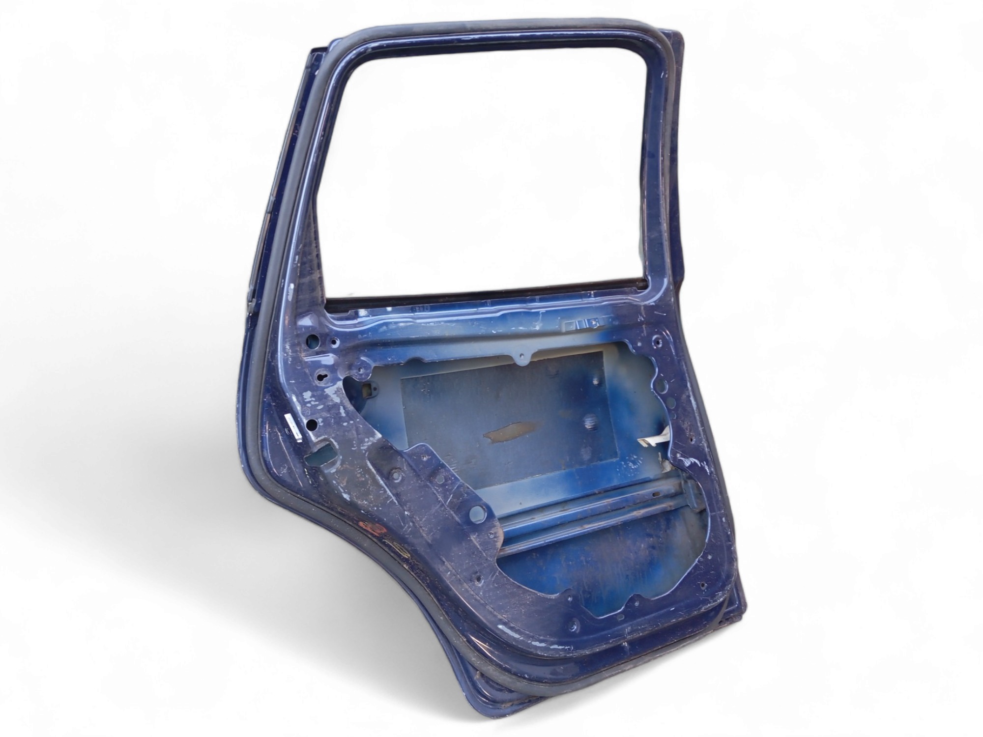 Porta Traseira L/d Volkswagen Polo 2003 A 2013 Original  – Traseira – Direito – Azul 6