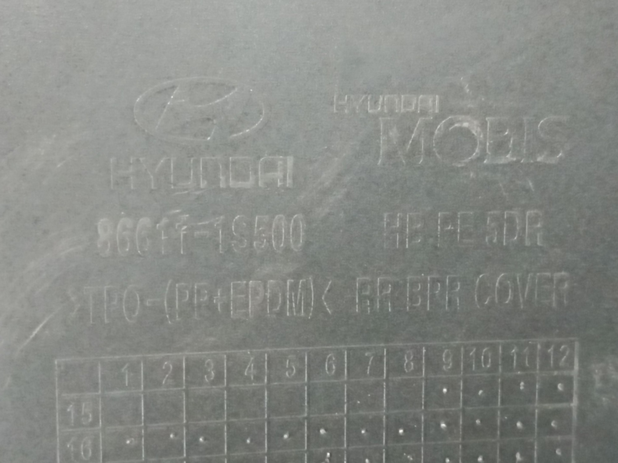 Parachoque Traseiro Hyundai Hb20 2016/19 Original Recuperar 9