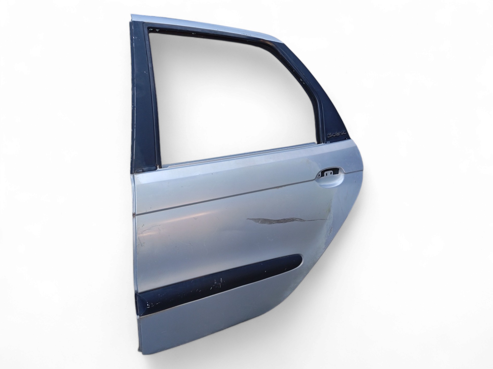 Porta Traseira L/e Renault Scenic 2000 A 2007 Original  – Traseira – Esquerdo – Prata 3