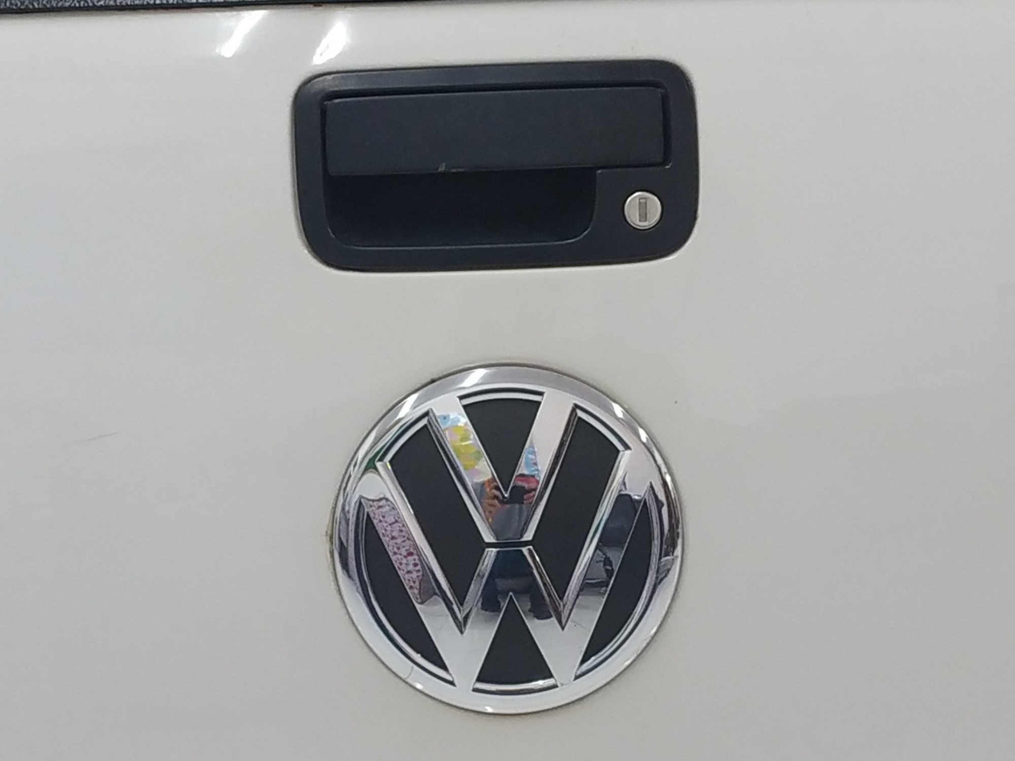 Tampa Traseira Volkswagen Amarok 2010 A 2020 Original  Branco 5