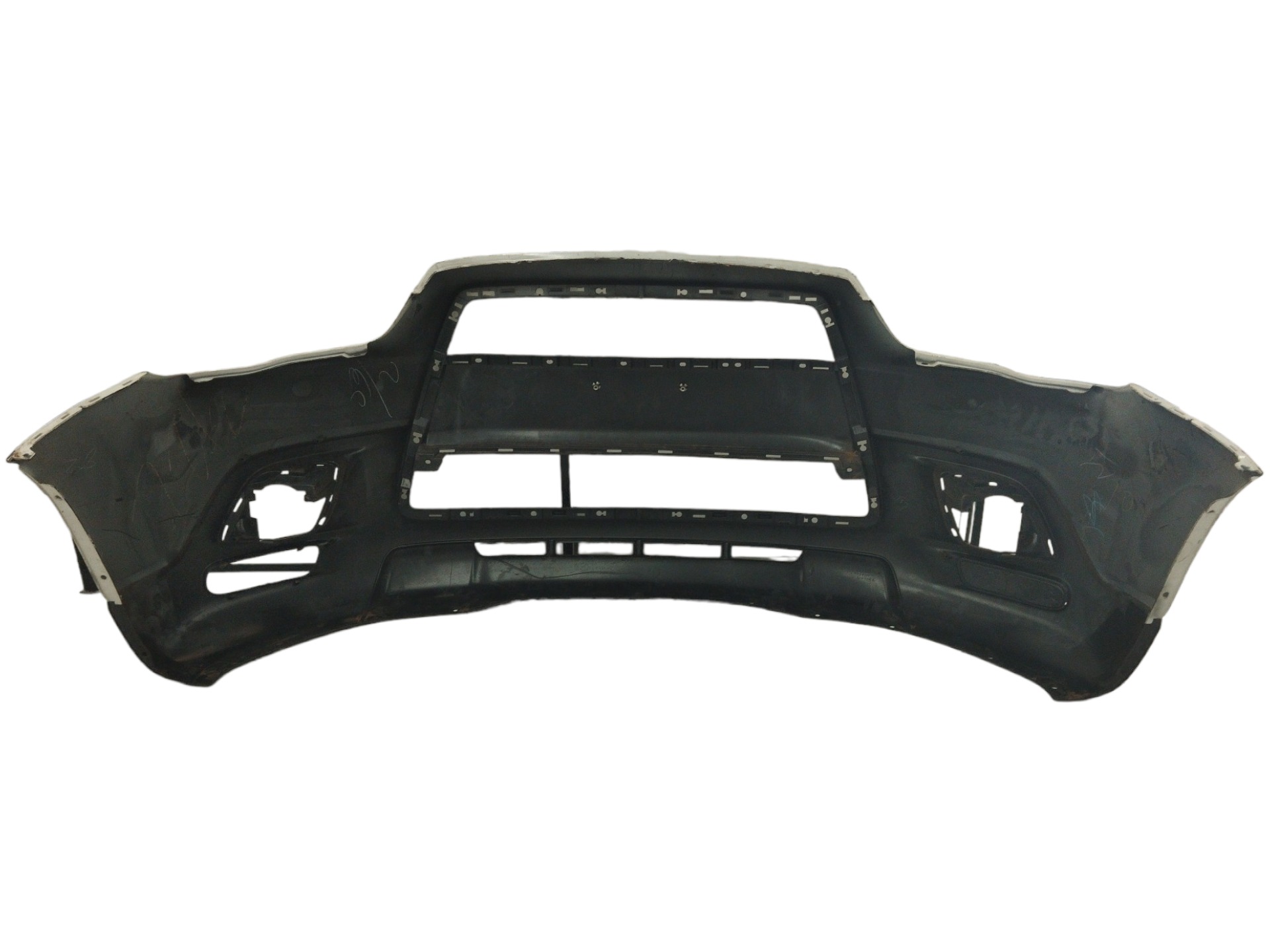 Parachoque Dianteiro Mitsubishi Asx 2010 A 2012 Original  Branco 6