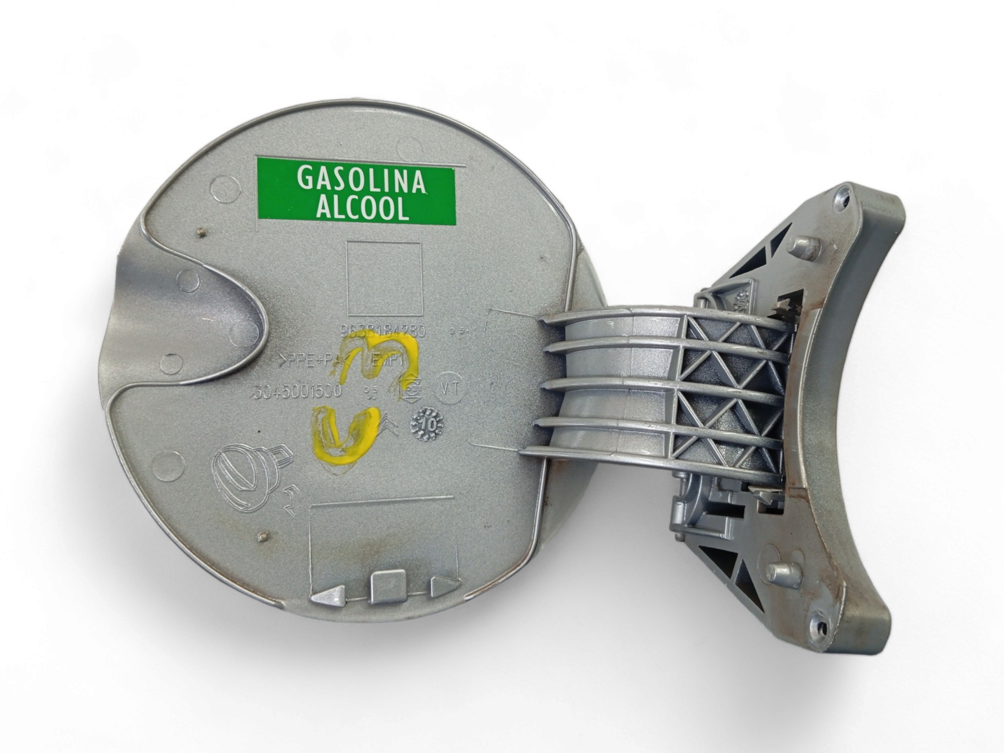Portinhola Tanque Citroen C3 2005 A 2013 Original  Prata 3
